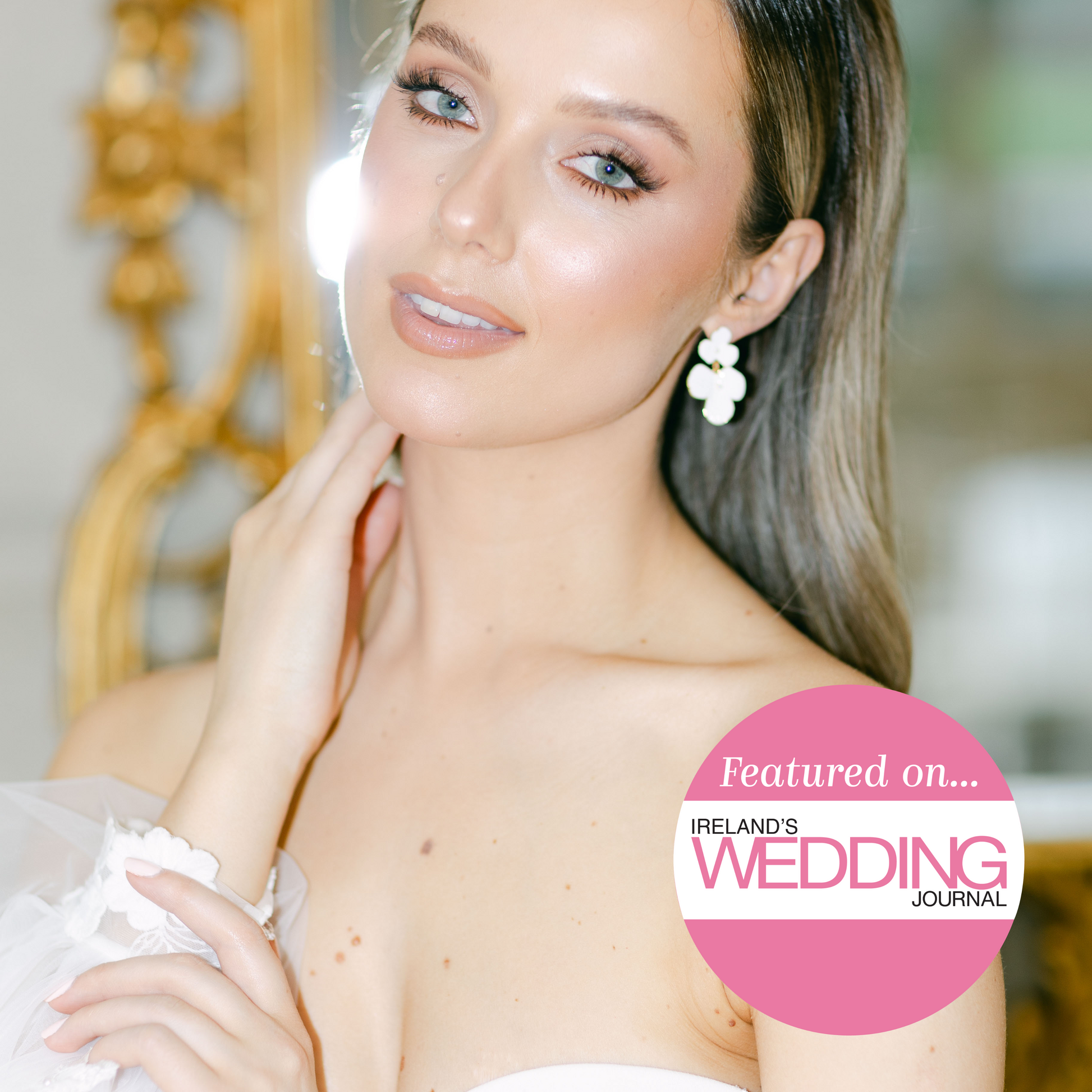 Bláithín Duo Earrings (Gold)