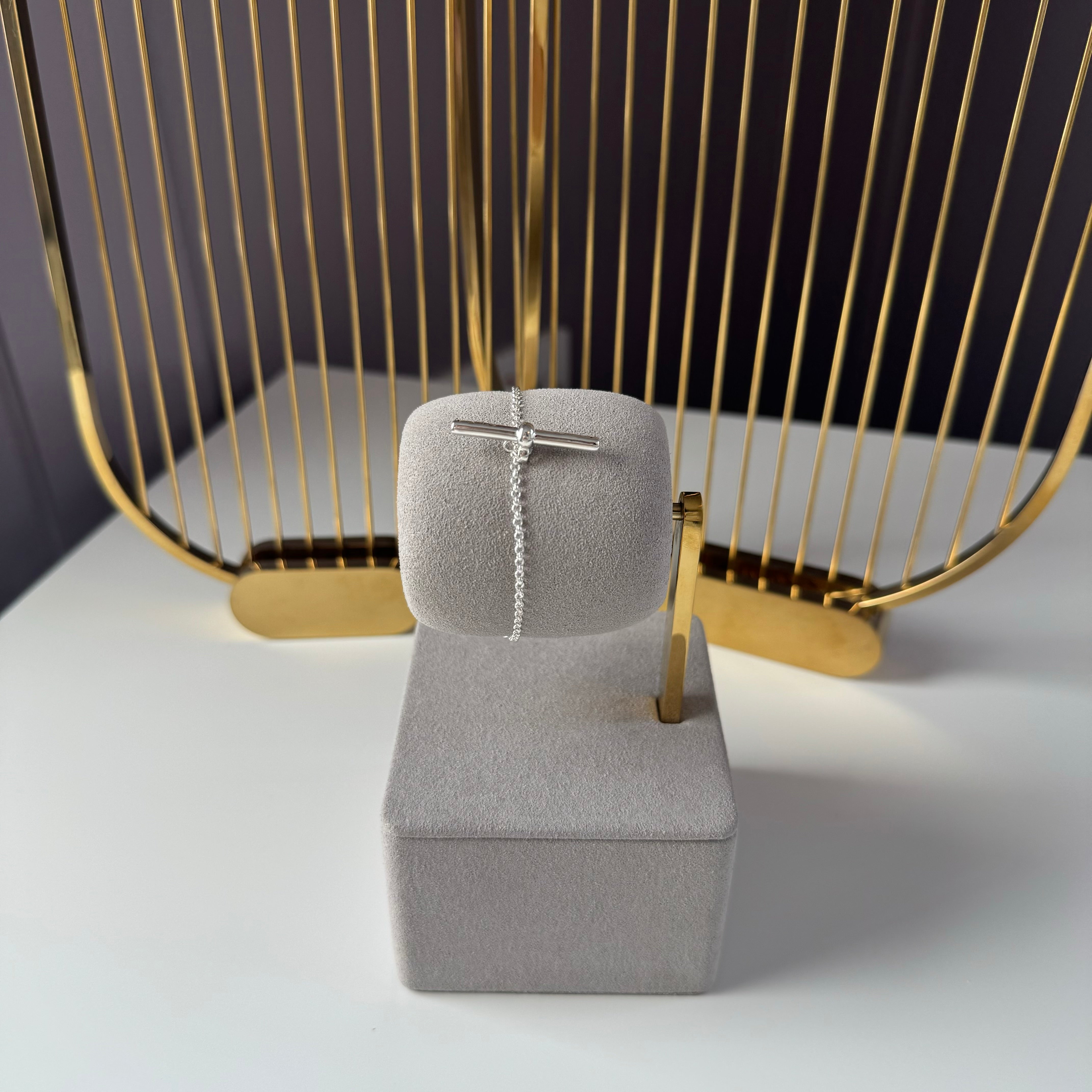 T-Bar Bracelet (Silver)