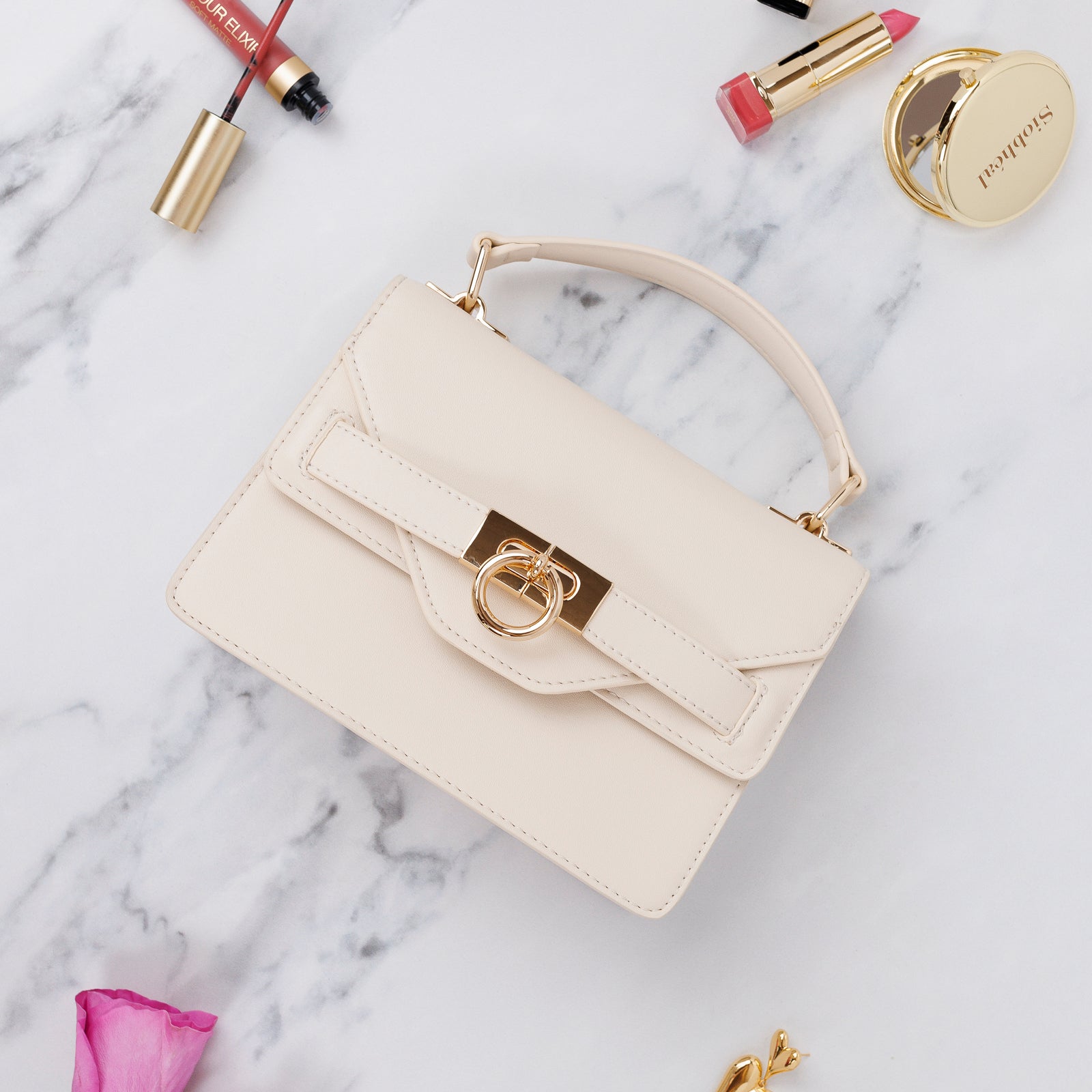 Mini Margot Bag (Cream)
