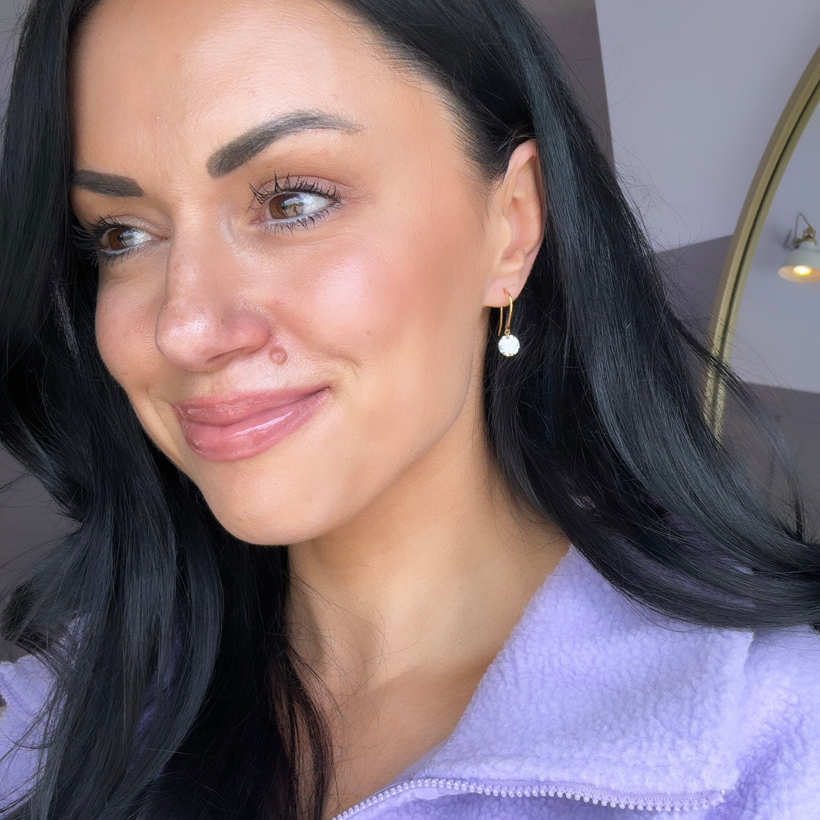 Diamond Burst Earrings (Gold)