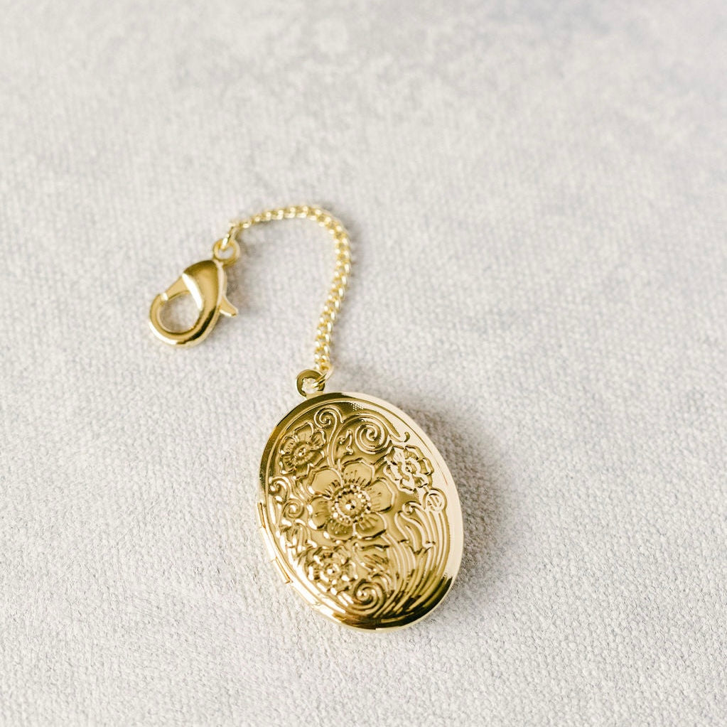 Locket Charm (Gold)
