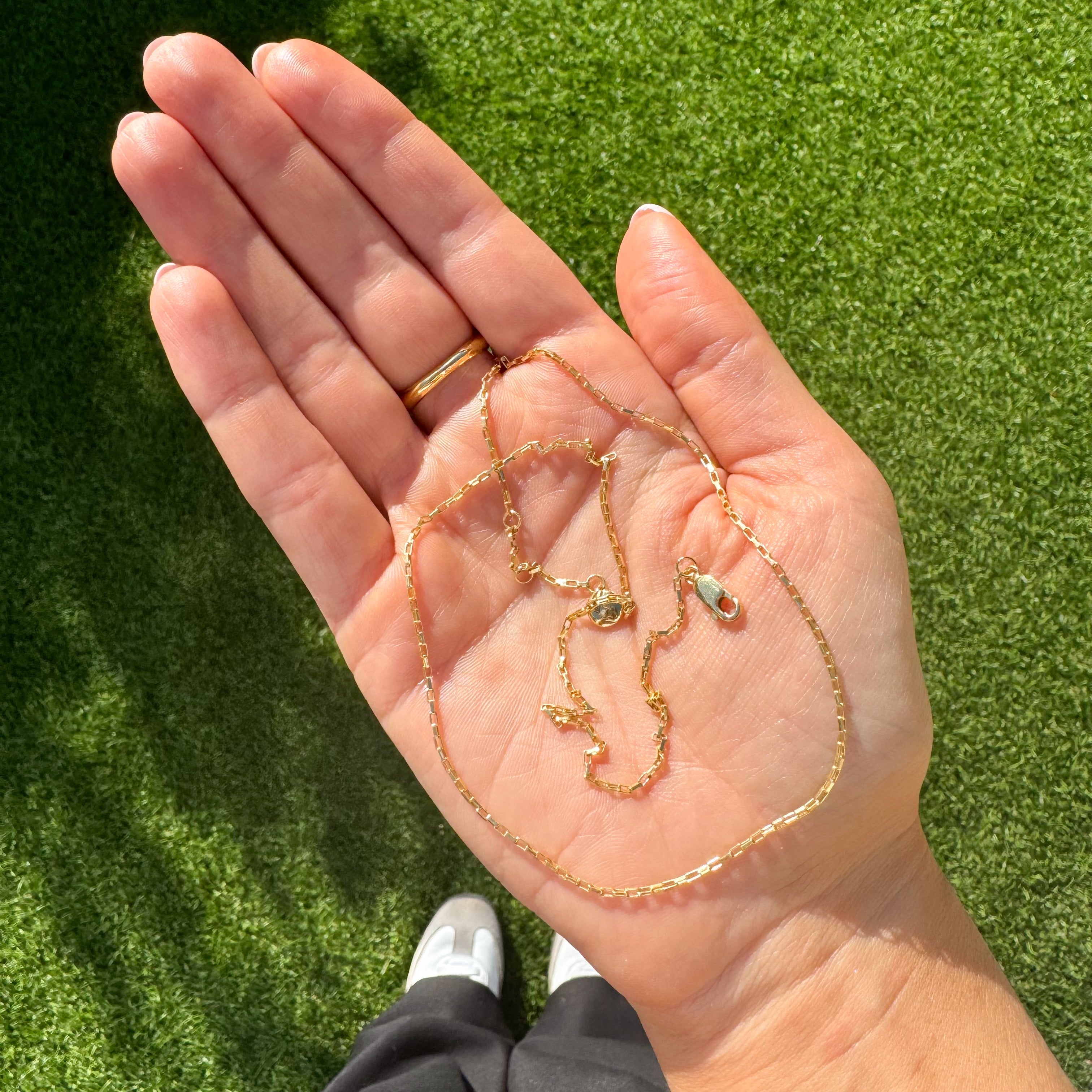 Mini Link Necklace - Gold