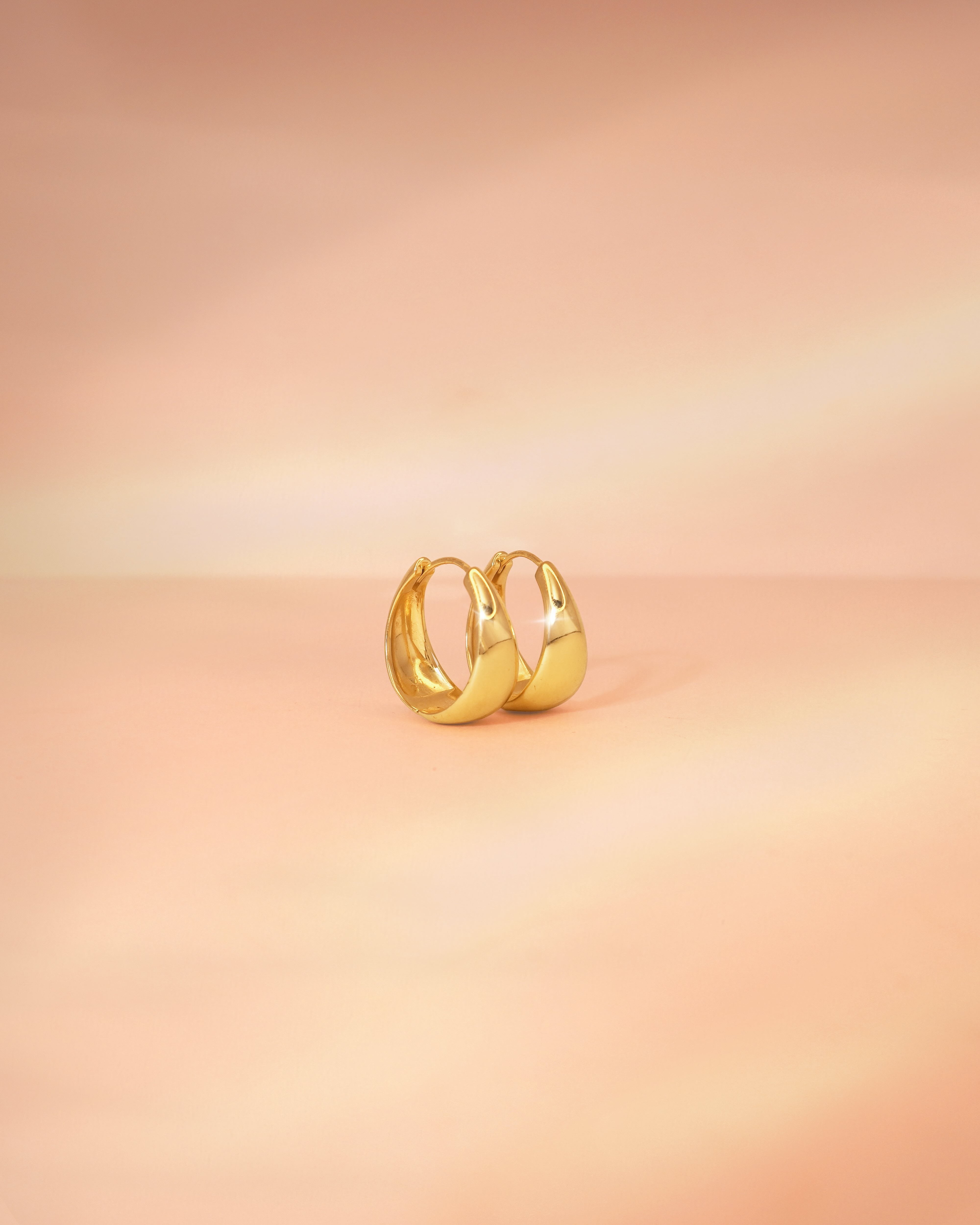 Marlow Hoops Small 12mm (Gold)