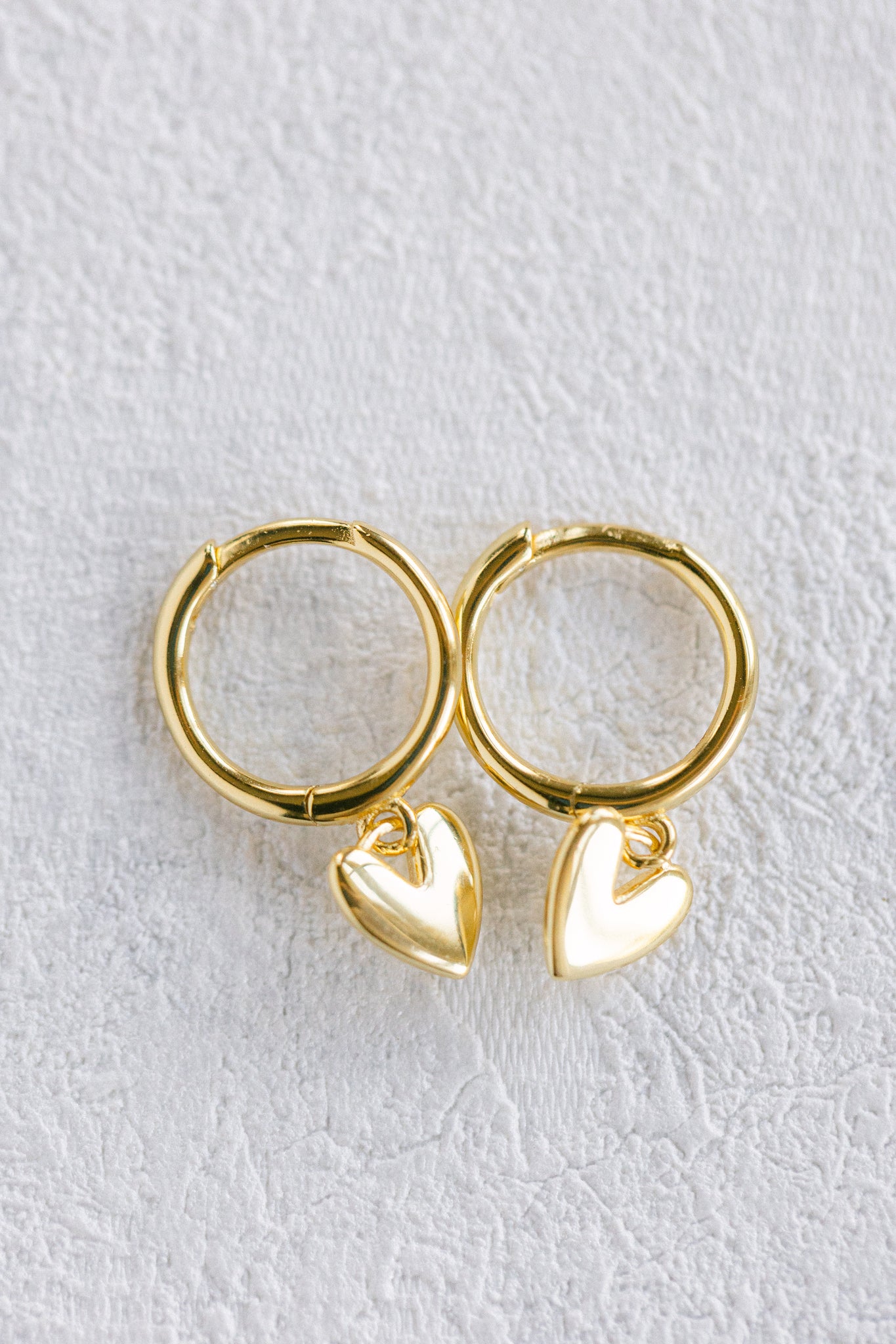 Little Heart of Mine Earrings (Gold)