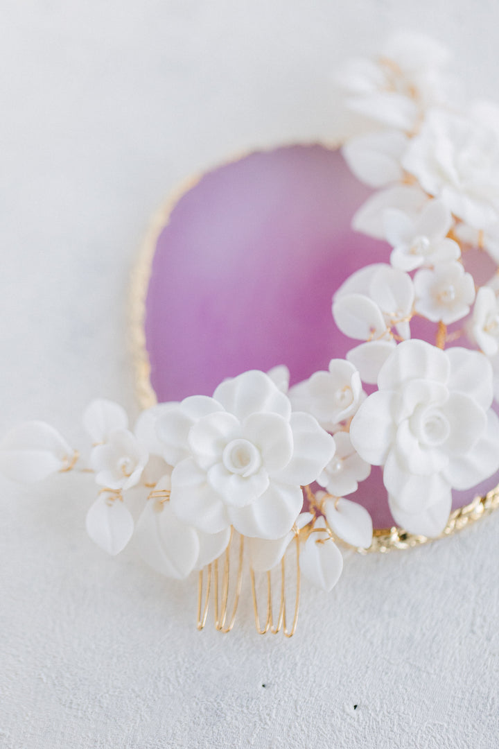 Gardenia Headpiece