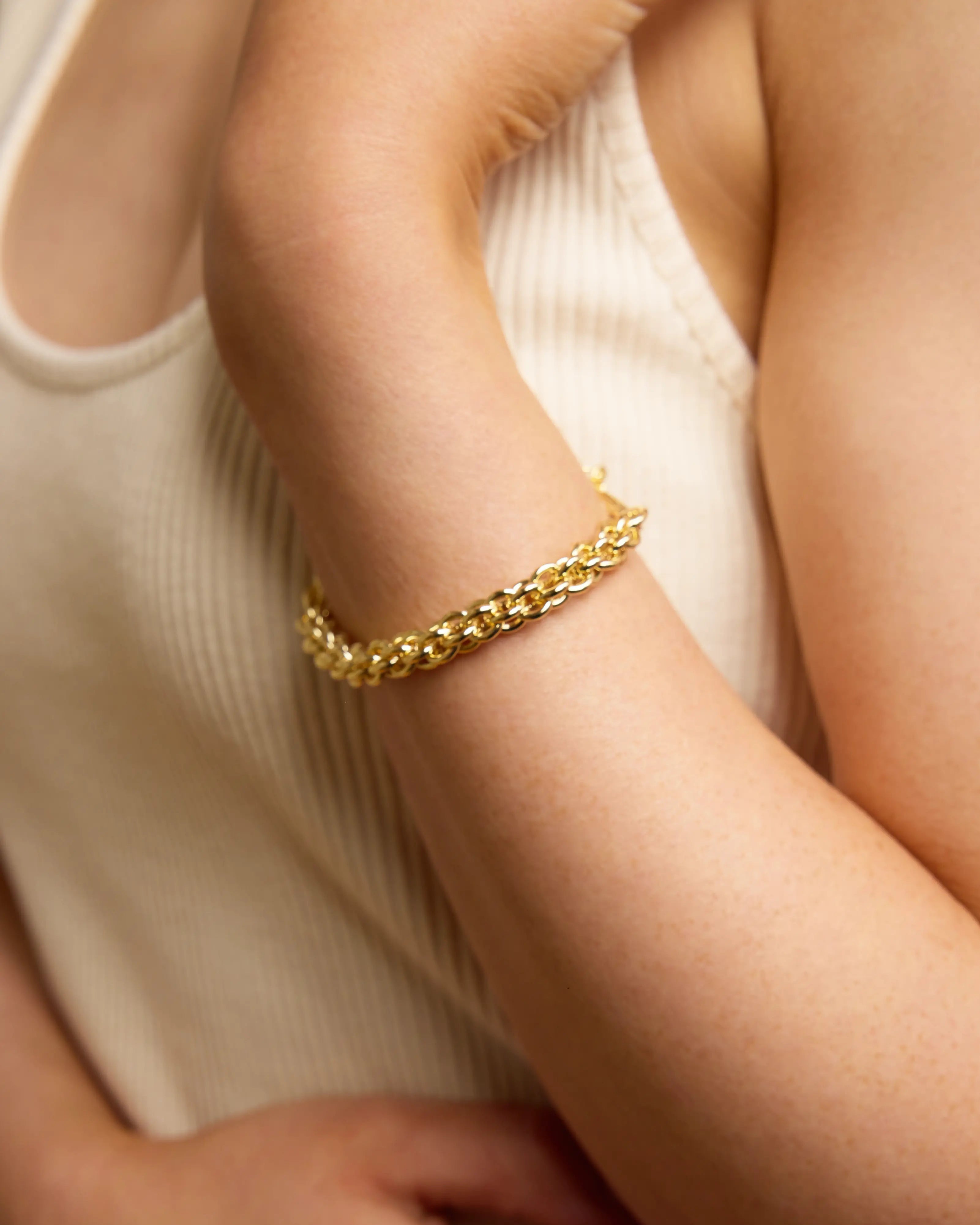 Rope Chain Bracelet (Gold)