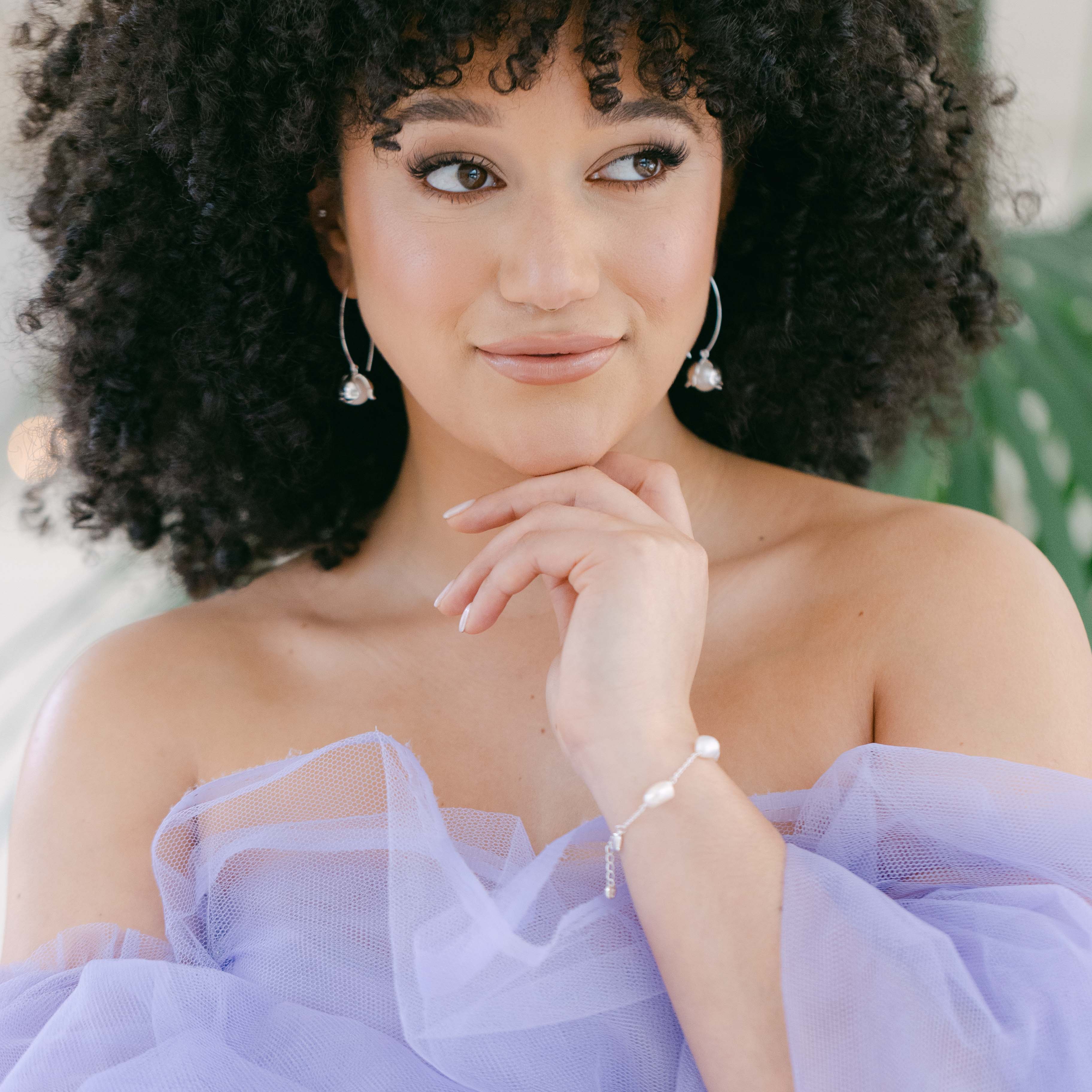 Lír Earrings (Silver)