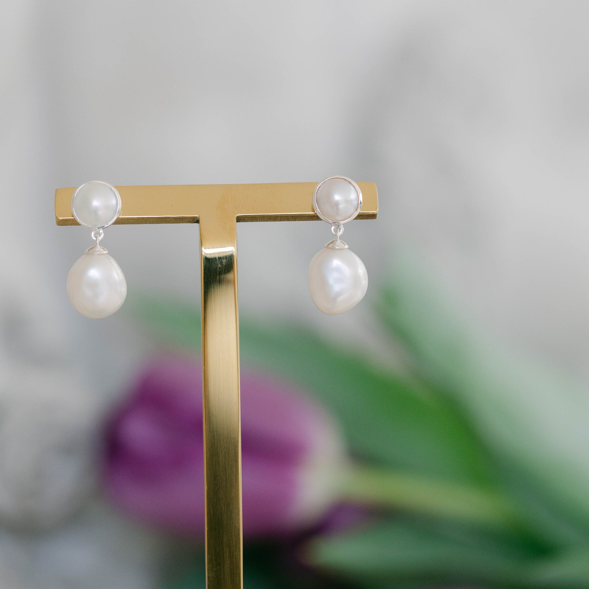 Iarla Earrings (Silver)