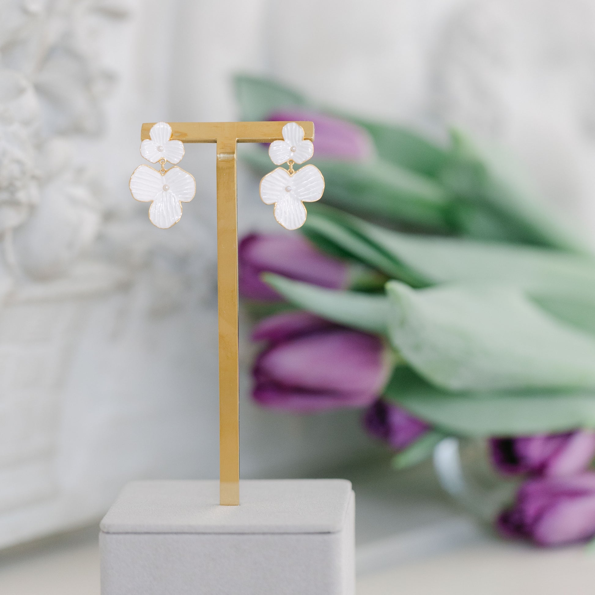 Bláithín Duo Earrings (Gold)