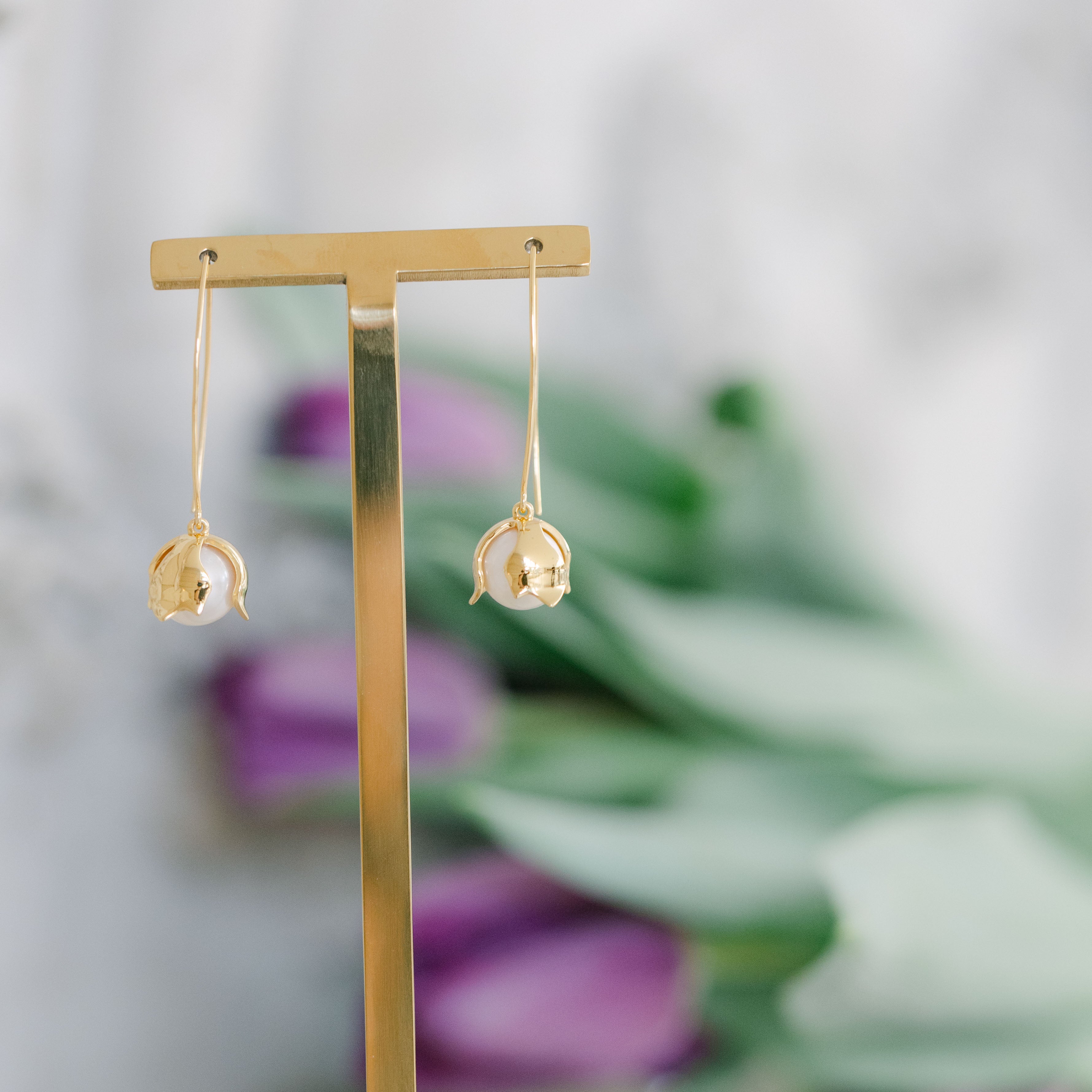 Lir Earrings (Gold)
