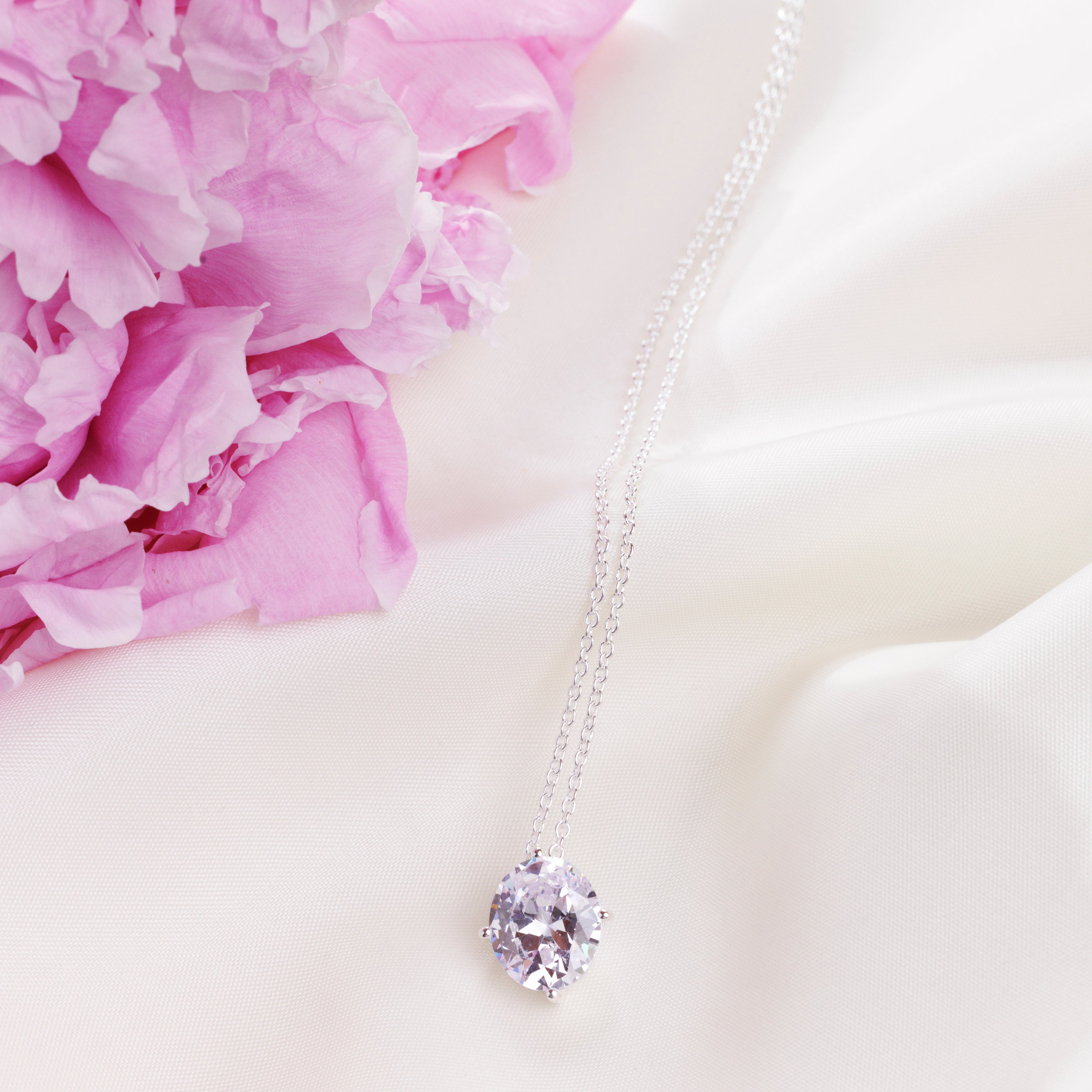 Mabel Necklace - Silver