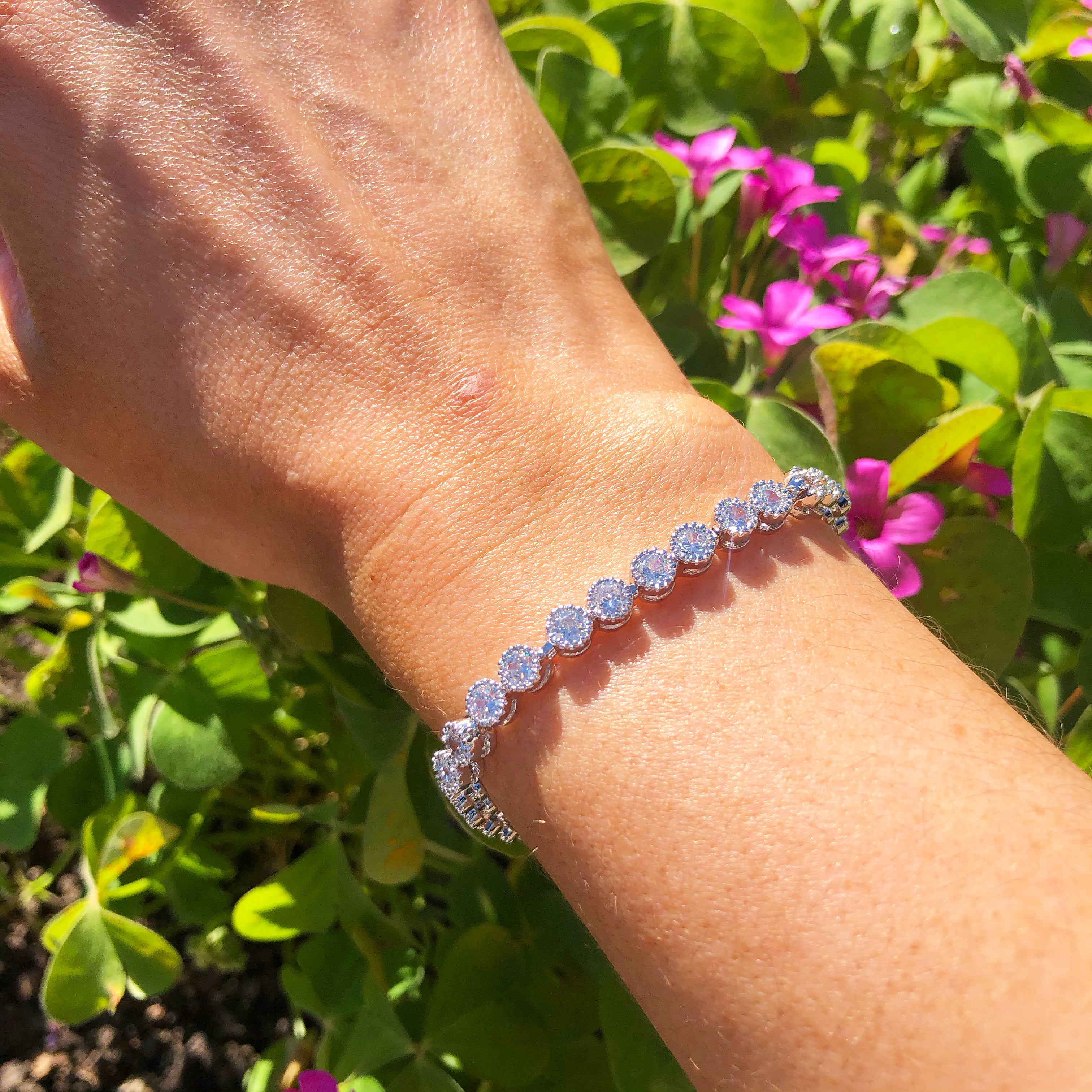 Halo Bracelet (Silver)