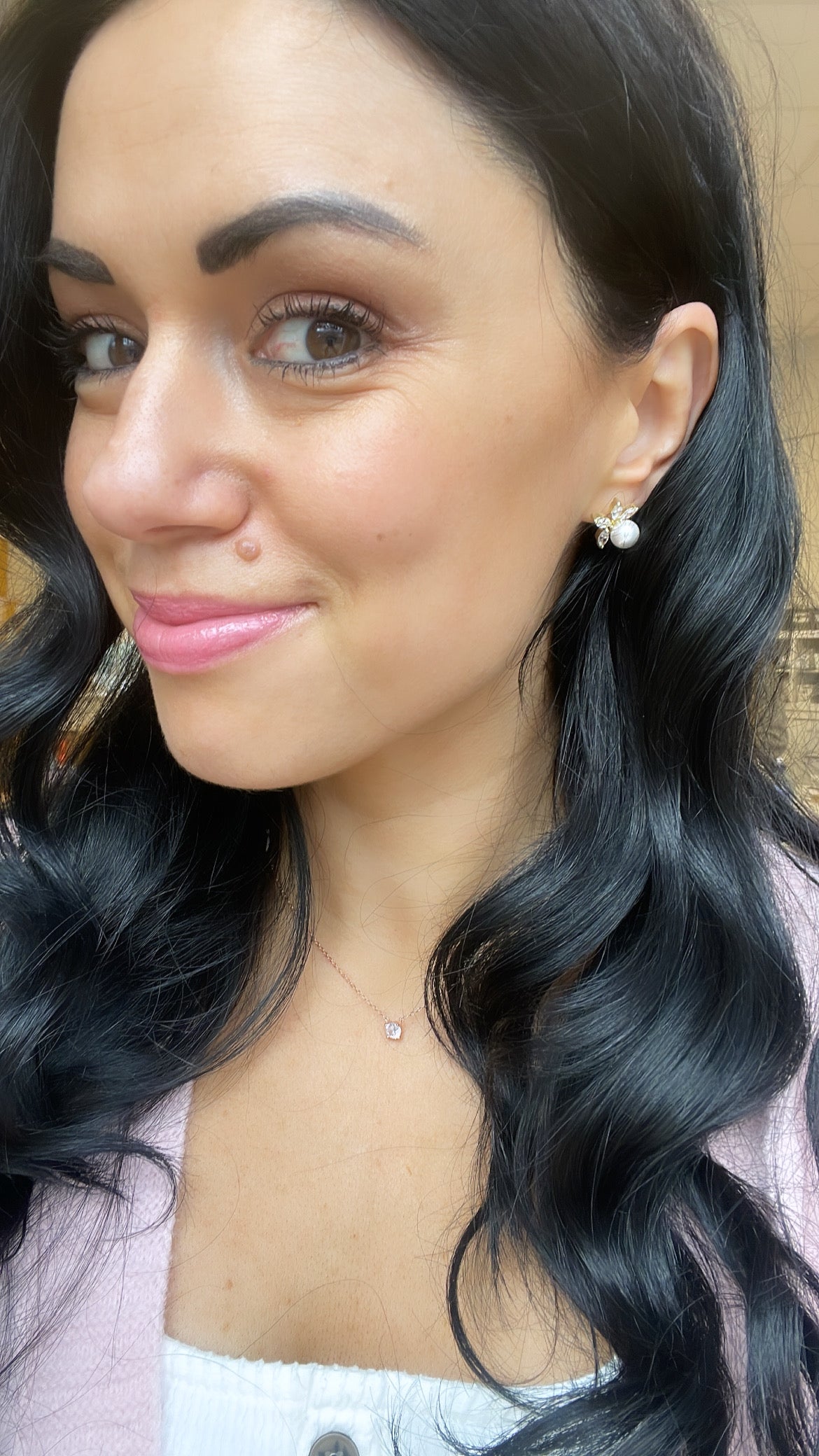 Snowdrop Earrings (Gold)