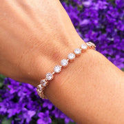 Halo Bracelet (Rose Gold)