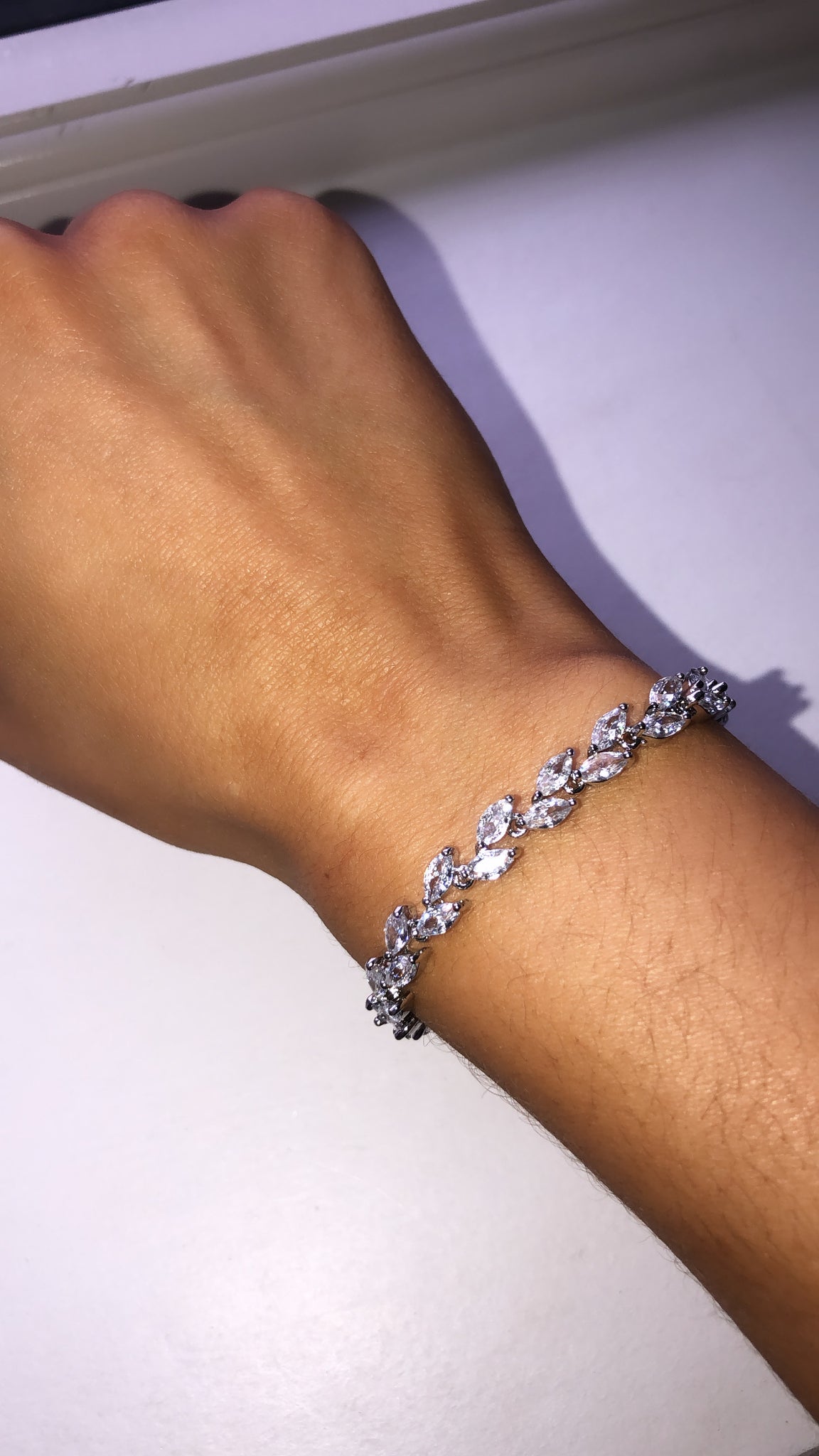 Bedazzled Bracelet (Silver)