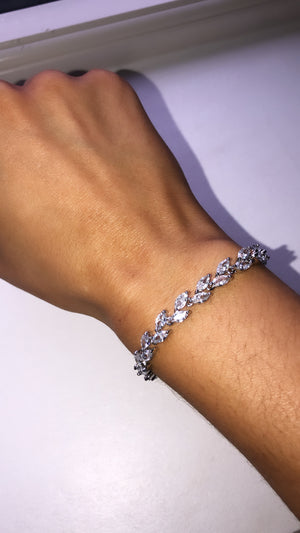 Bedazzled Bracelet (Silver)