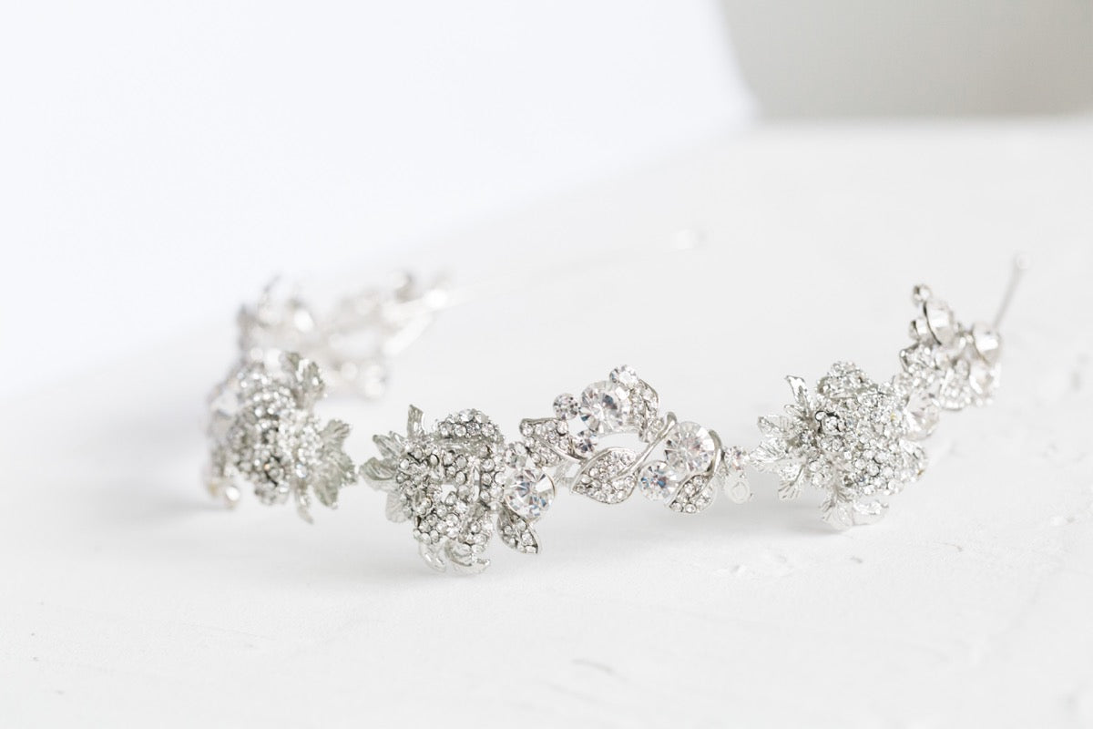 Flower Crown (Silver) – Rosie & Dott