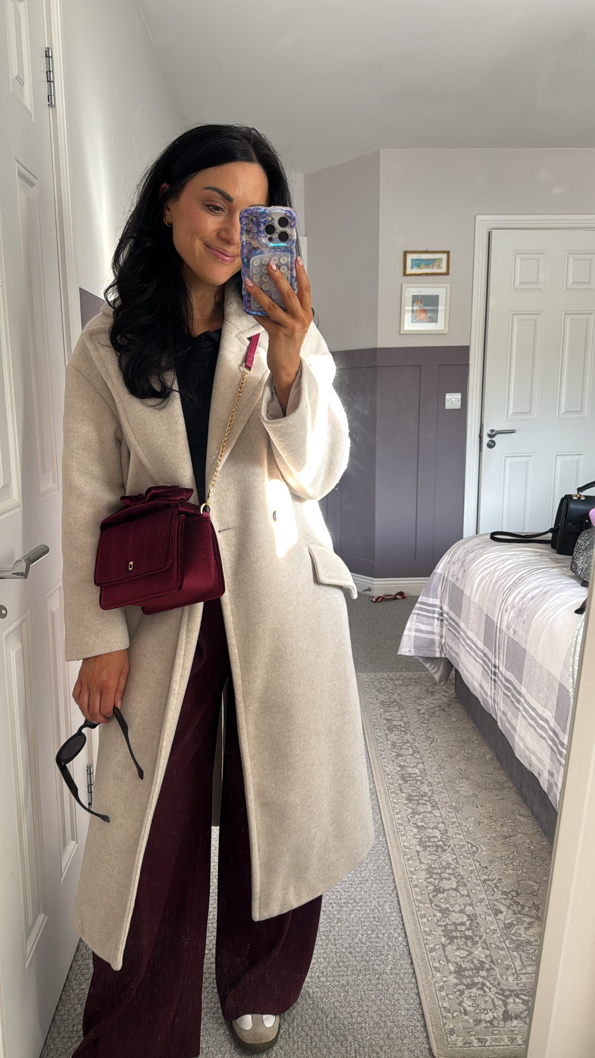 The Mabel Bag (Burgundy)