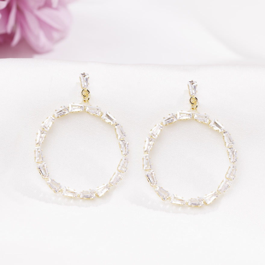 Infinity Hoops (Gold)