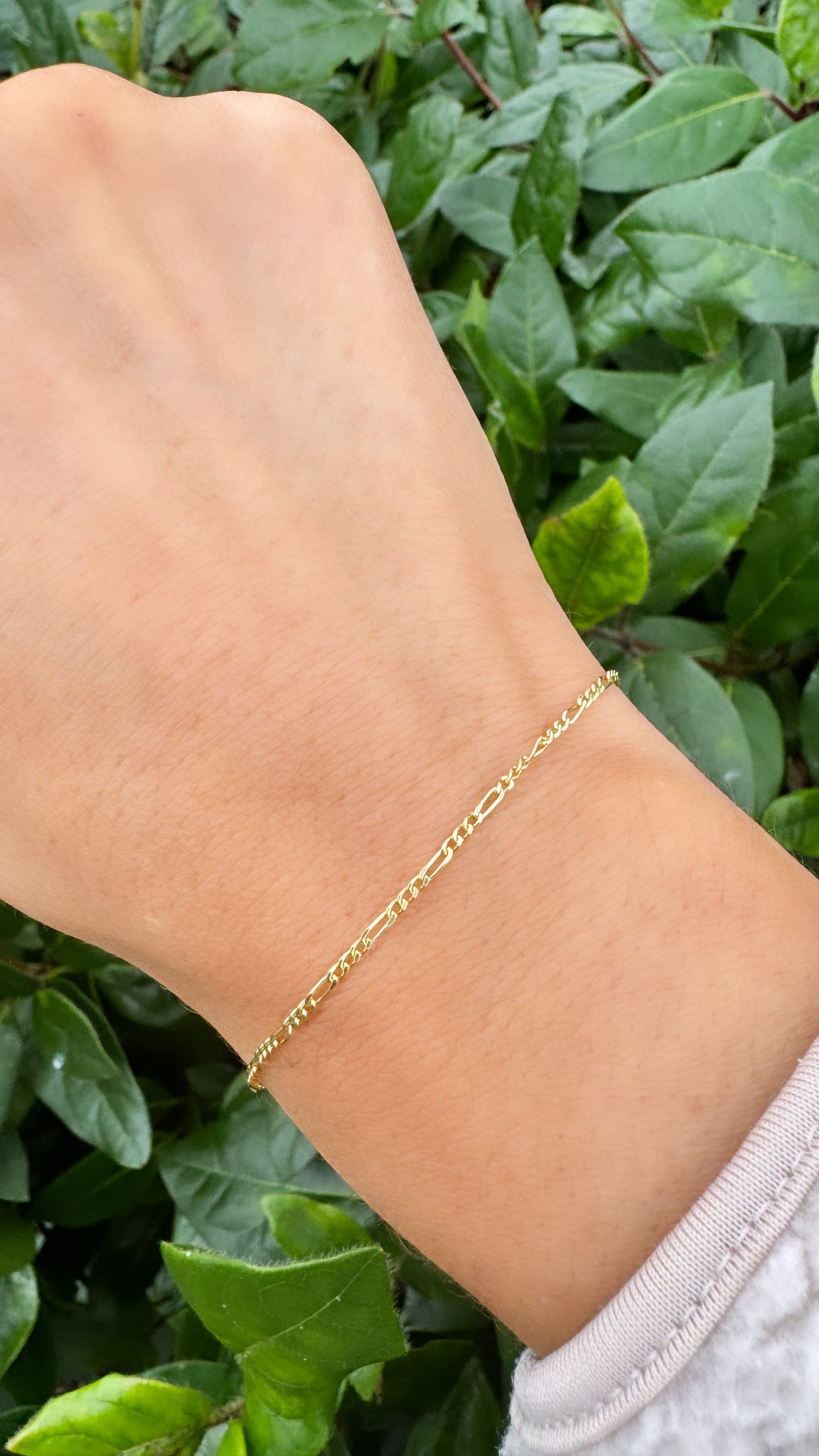 Dainty Chain Bracelet - Super Fine Gold