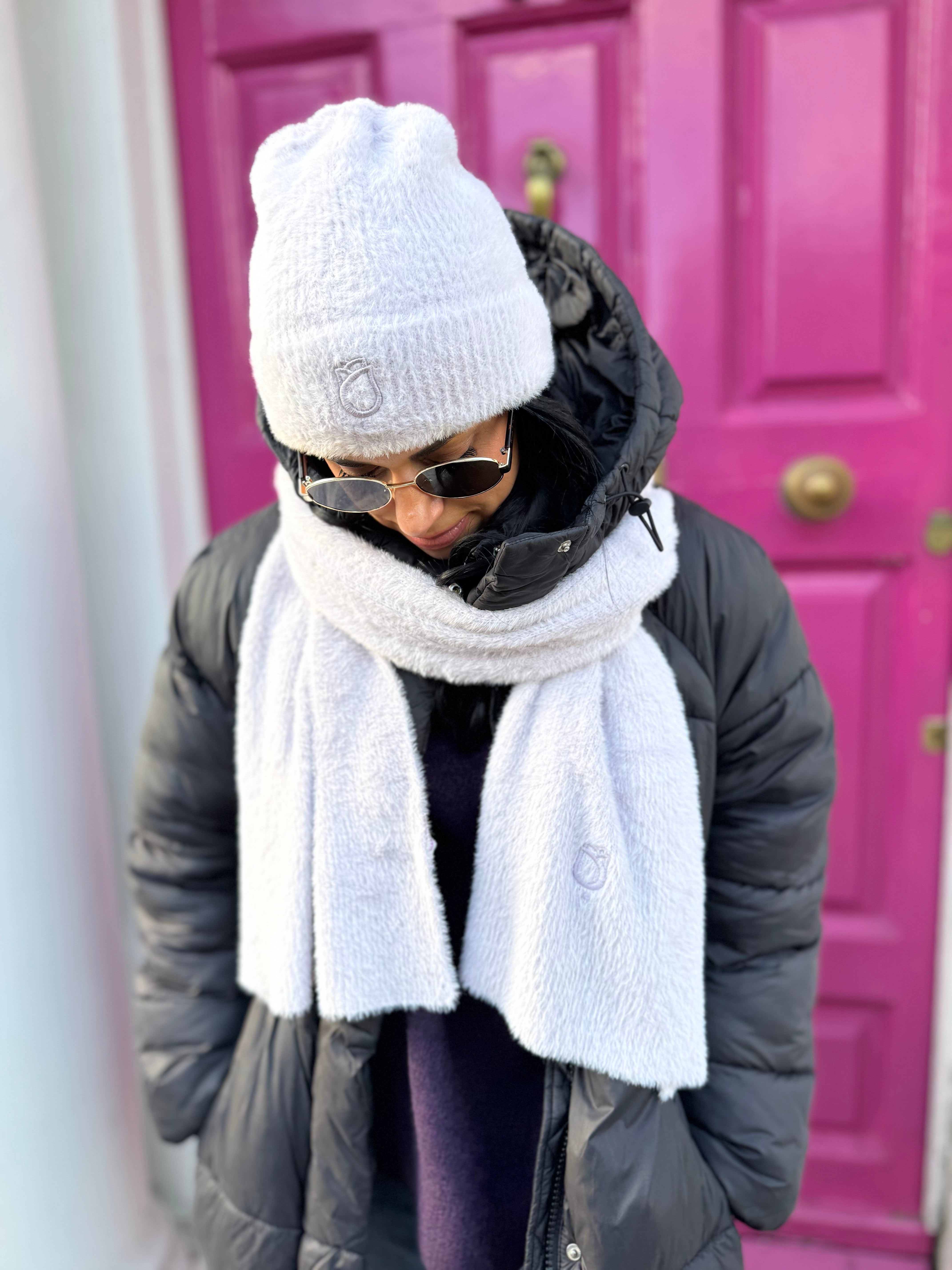 Soft Touch Pale Lilac Scarf