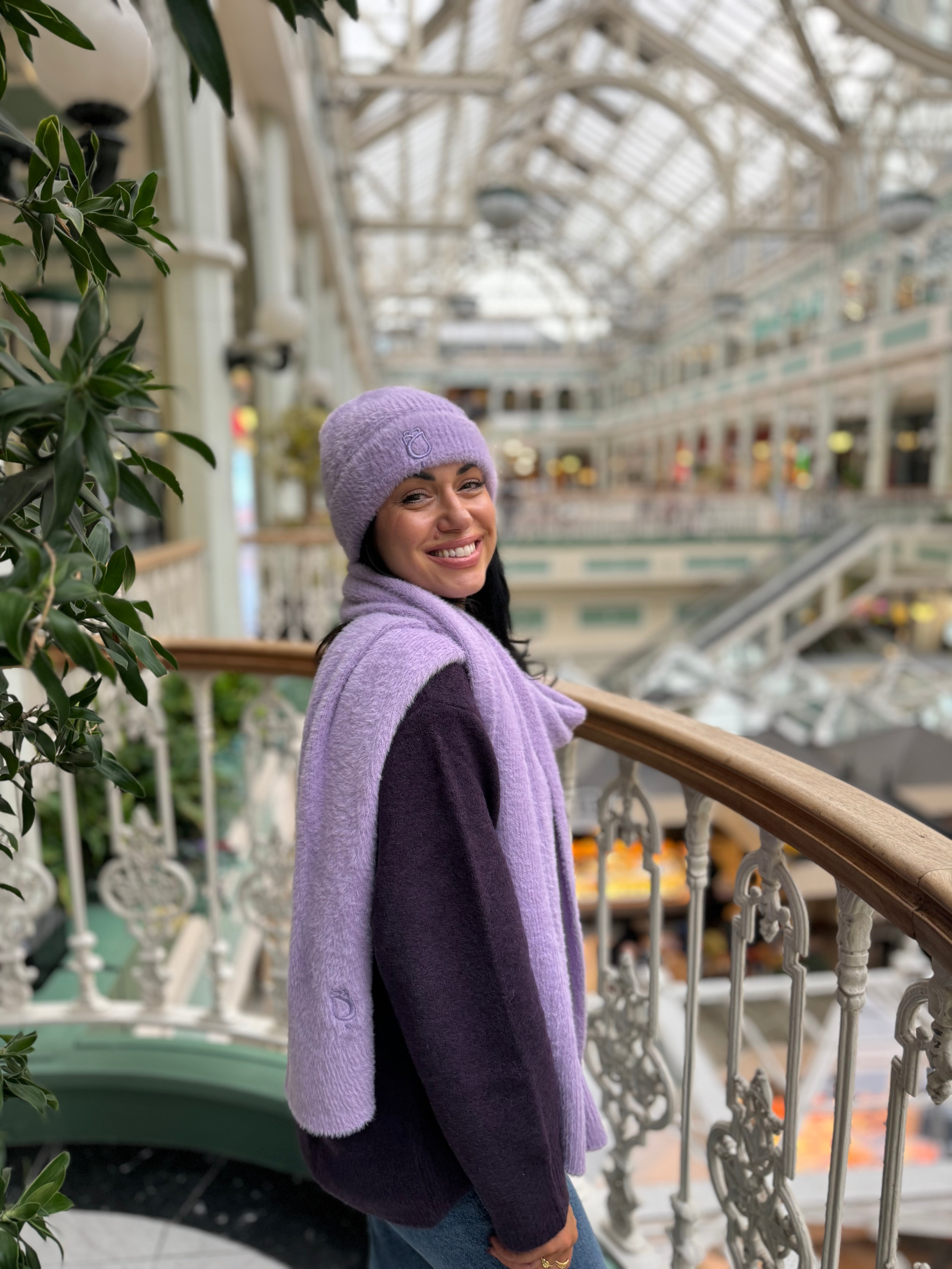 Soft Touch Lavender Scarf