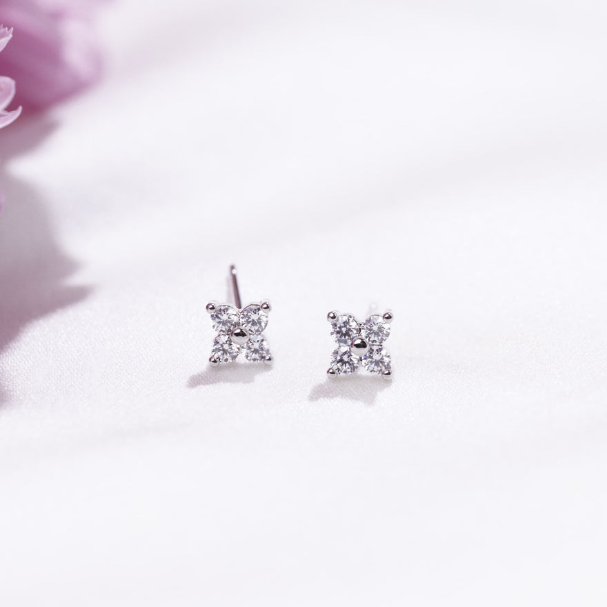 Rae Mini Studs (Silver)