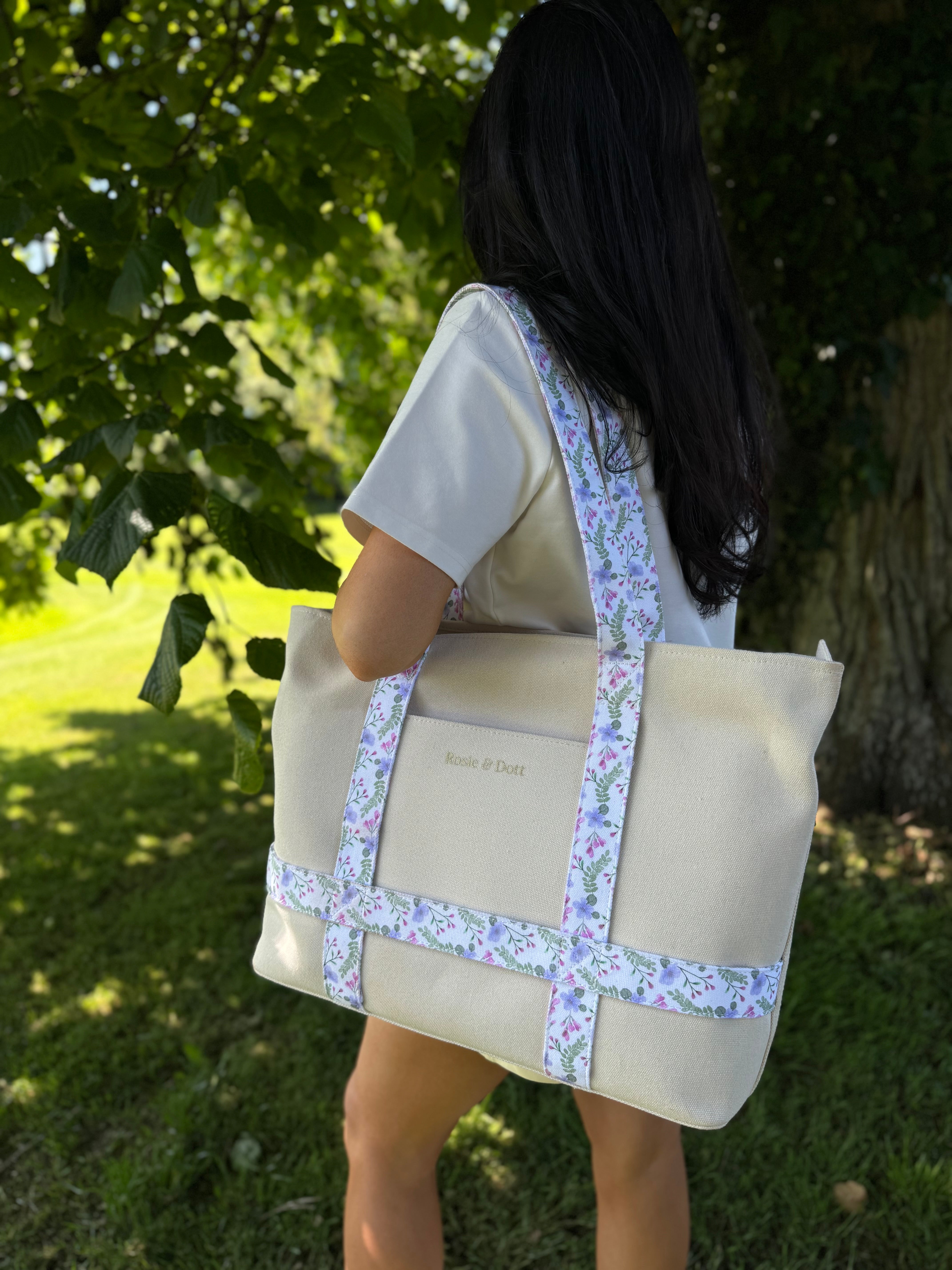 The Everything Bag (Cream)