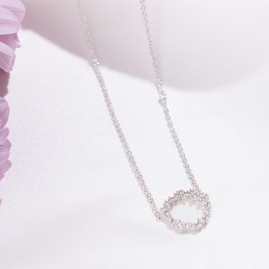 Orb Necklace (Silver)