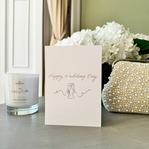 Happy Wedding Day - Greeting Card