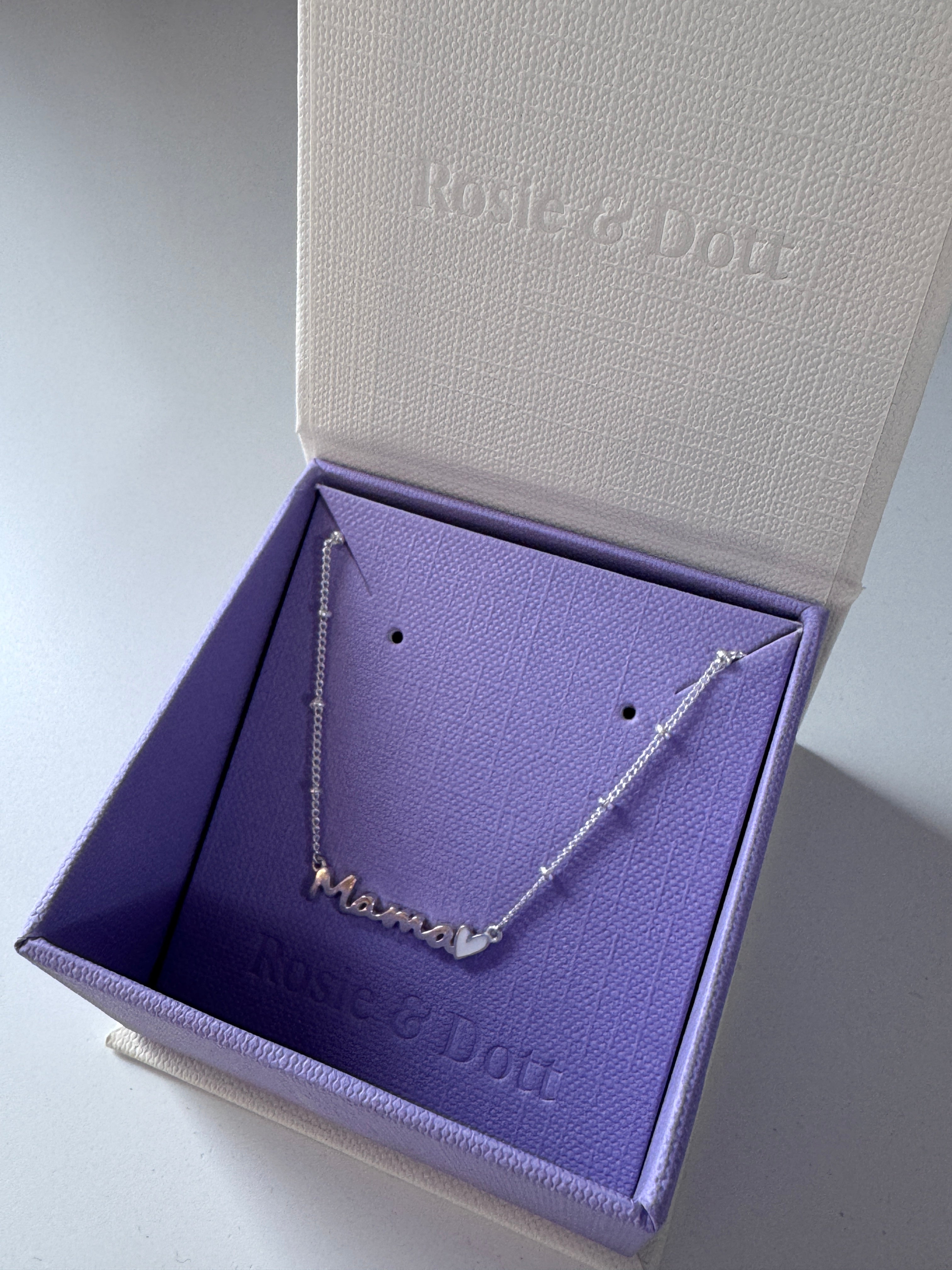 Mama Necklace (Silver)