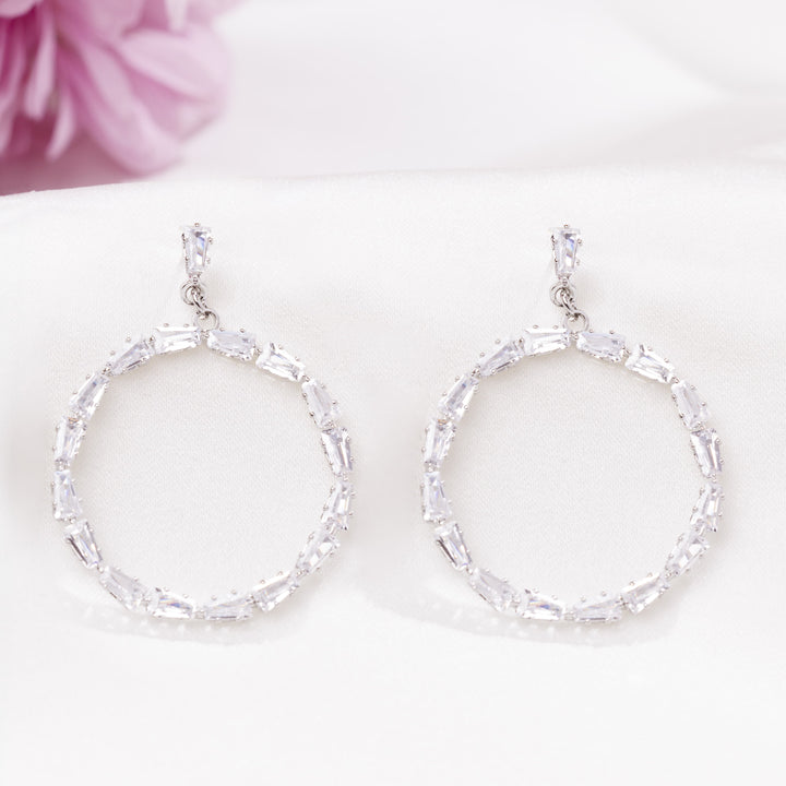 Infinity Hoops (Silver)