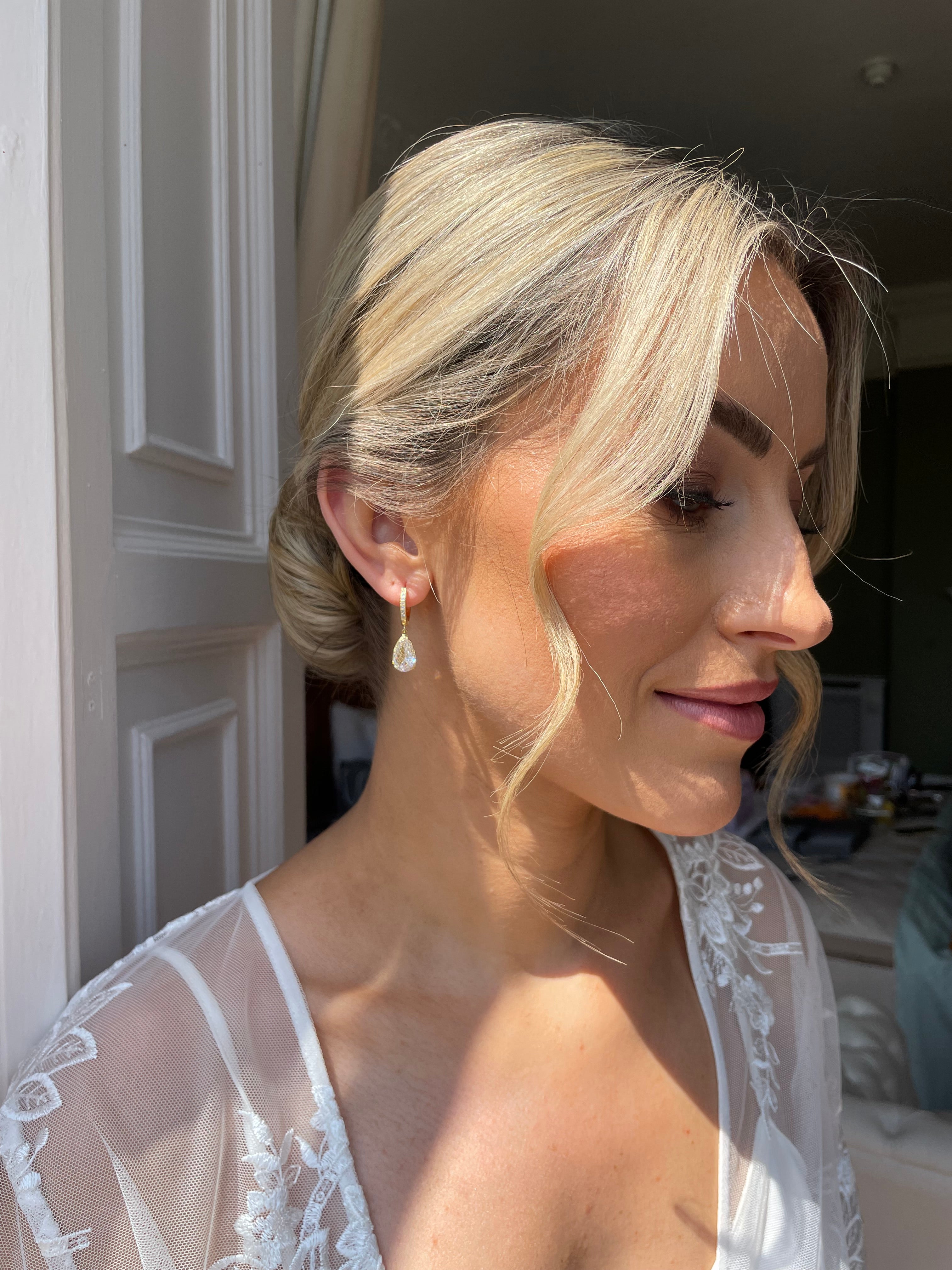 Dew Drop Earrings (Silver)