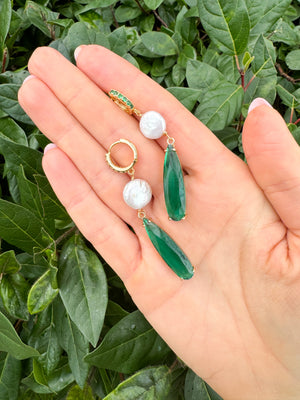 Emerald Pearl Huggies