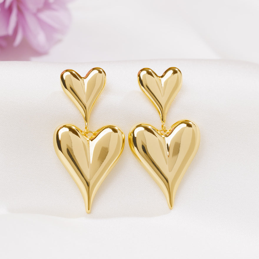 Heart of Gold Earrings