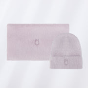 Soft Touch Pale Lilac Hat & Scarf Set