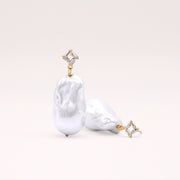 Baroque Pearl Earrings (Celeste)
