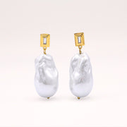 Baroque Pearl Earrings (Antique)