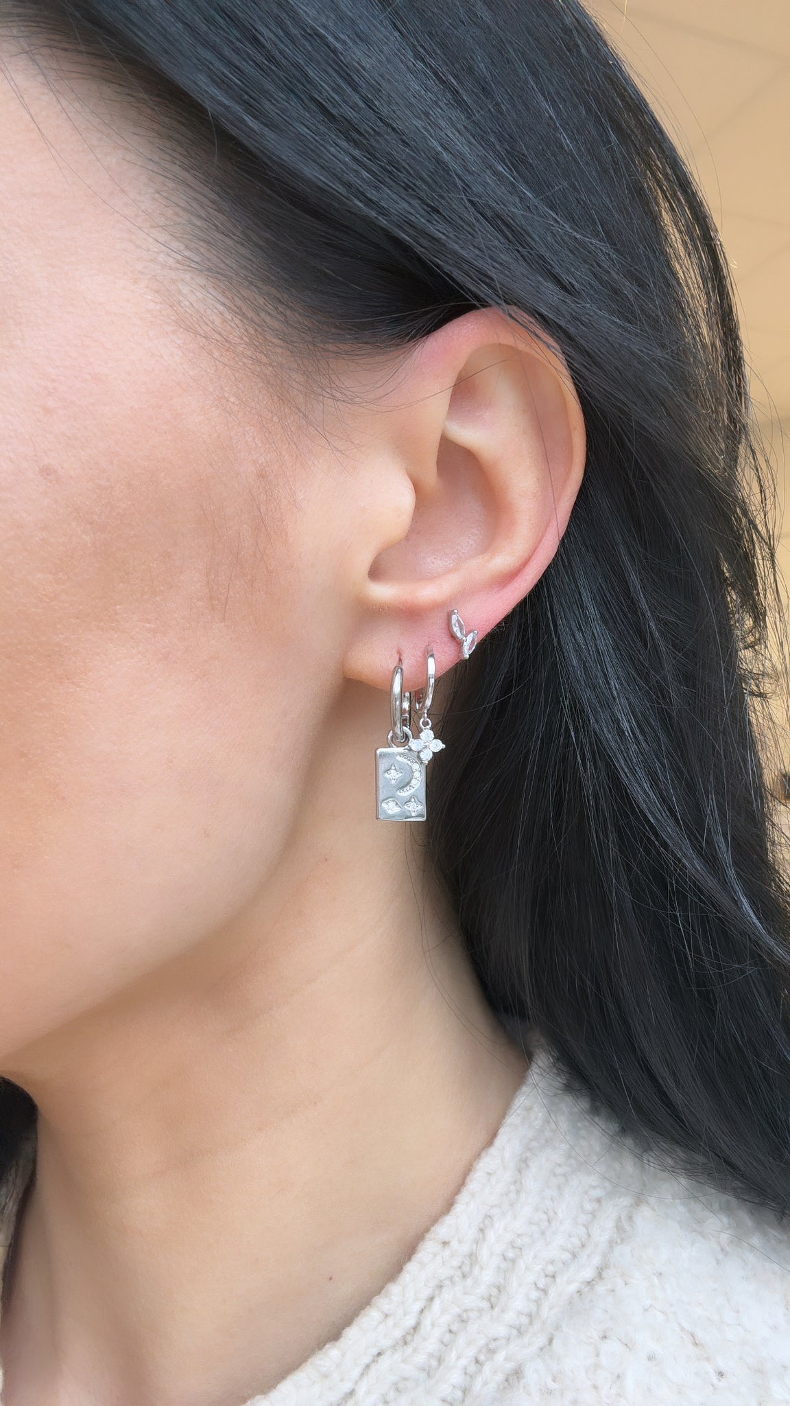 Laurel Studs (Gold)