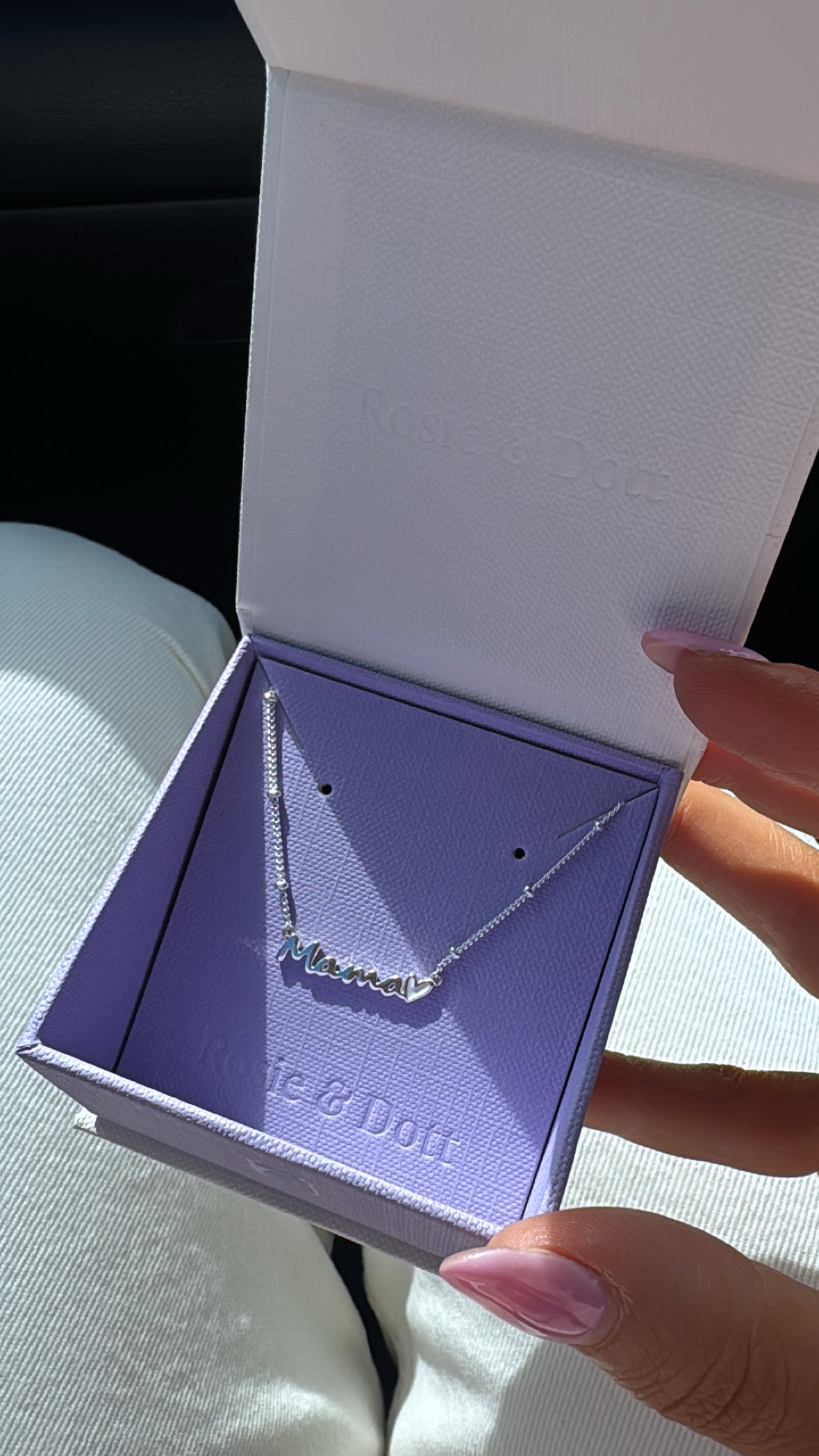 Mama Necklace (Silver)