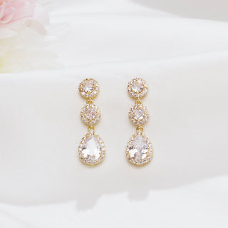 Belle of the Ball Earrings (Gold)