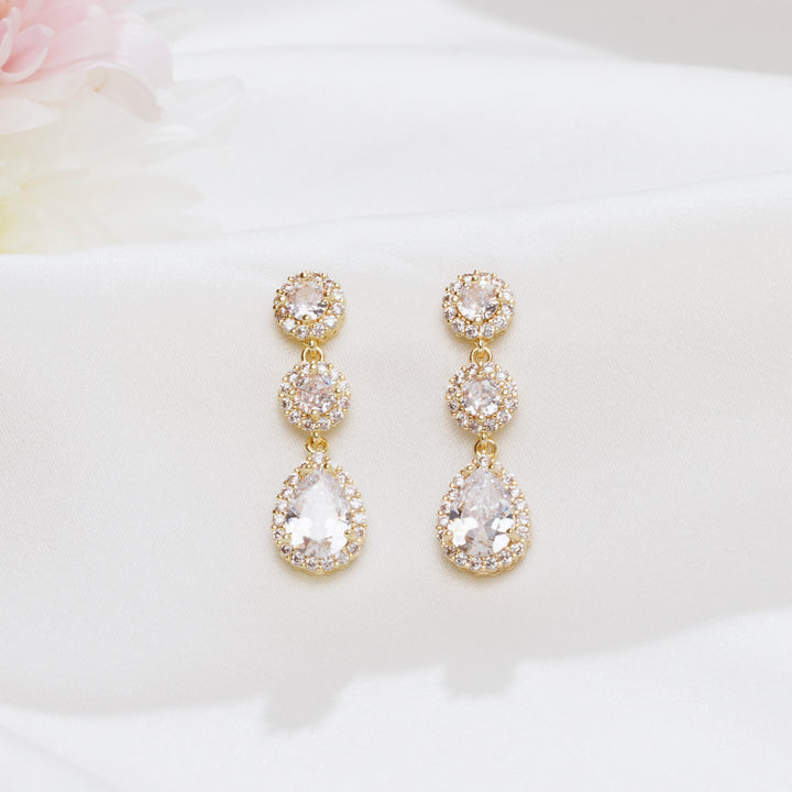 Belle of the Ball Earrings (Gold)