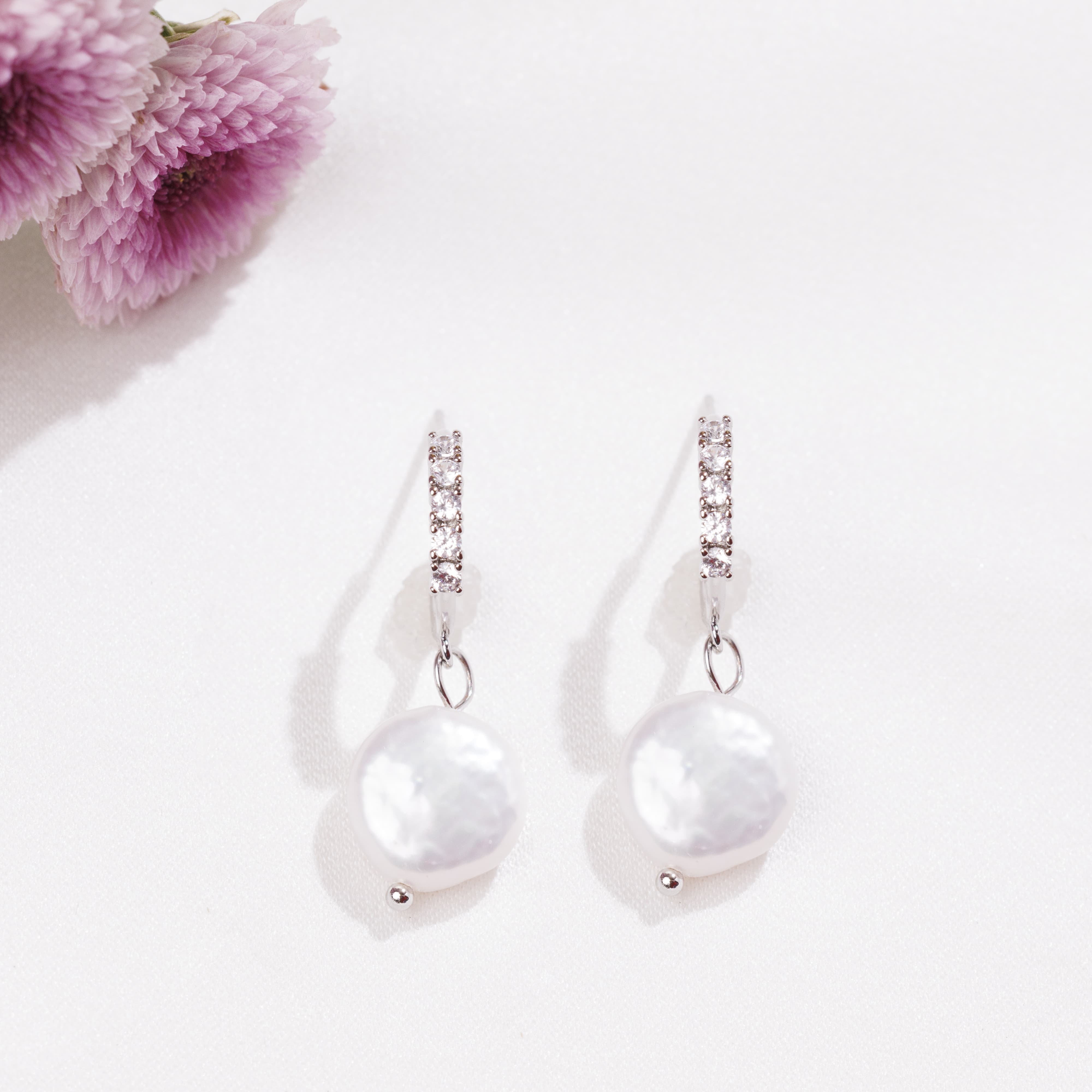 Bella Earrings (Silver)