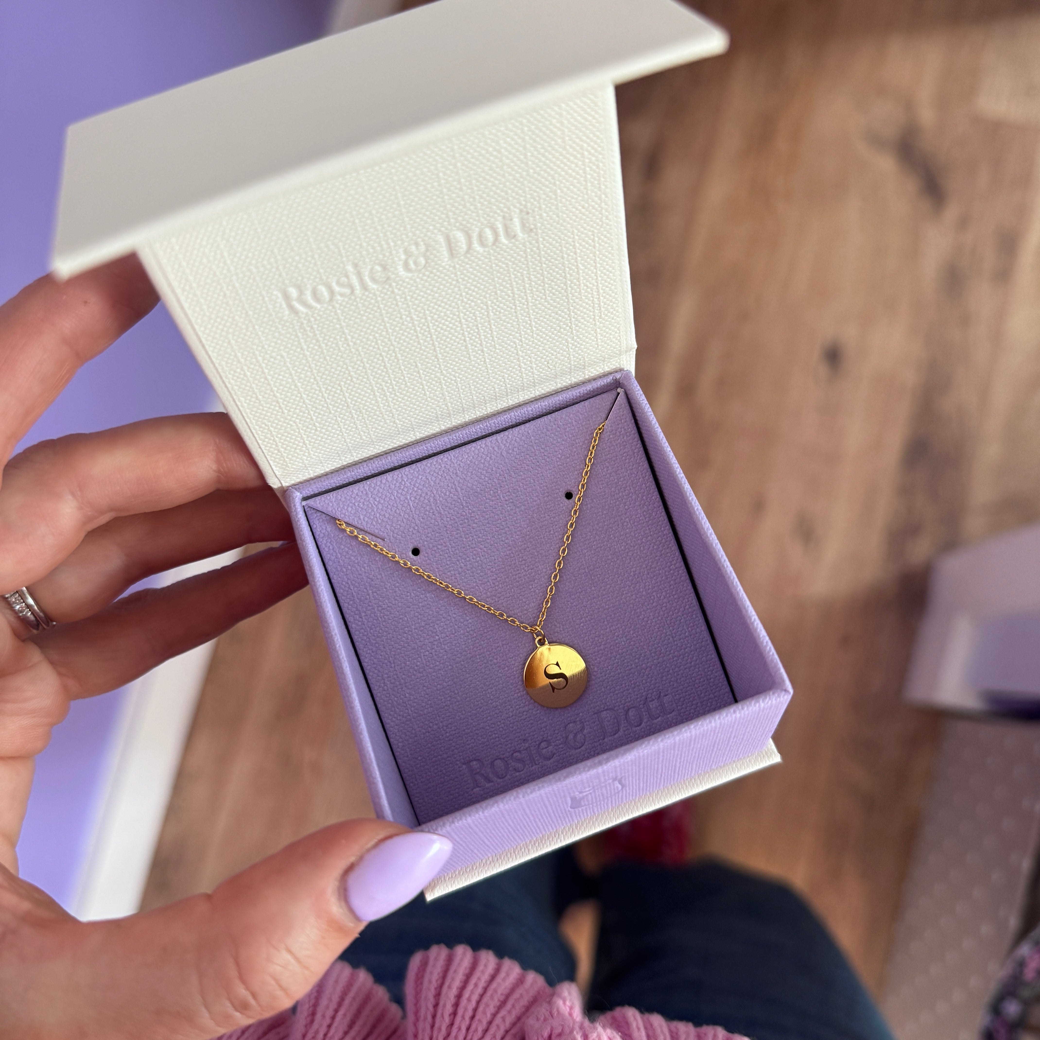 Personalised Coin Bracelet (Gold)
