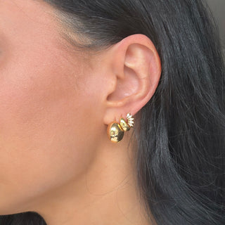 Chunky Gold Hoops