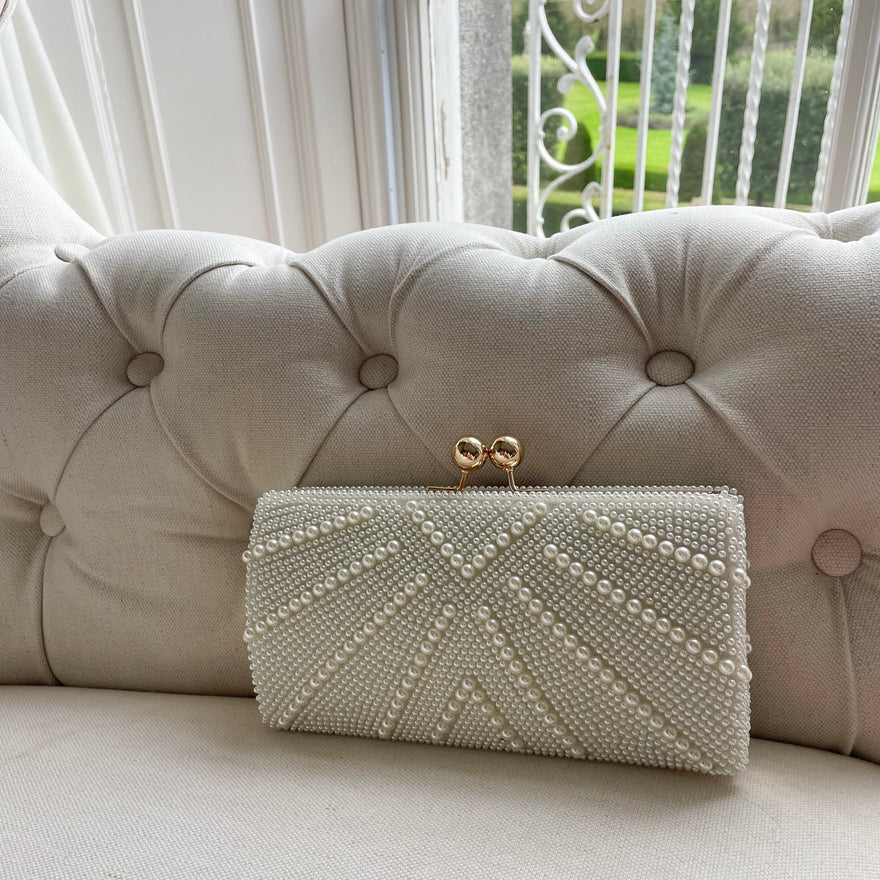 Péarla Clutch Bag (Gold)