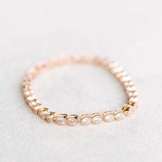 Halo Bracelet (Rose Gold)