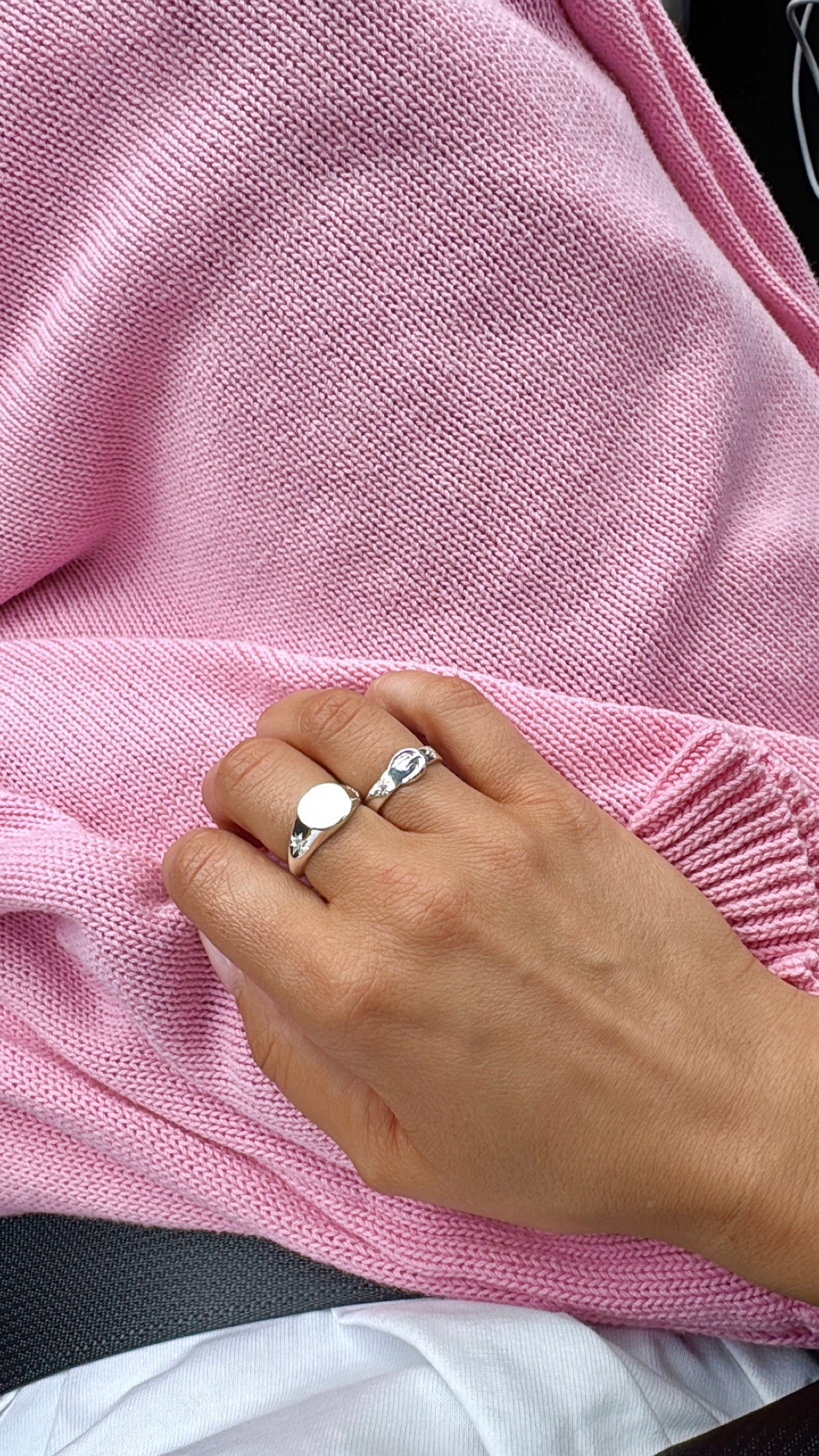 Signet Initial Ring (Silver)