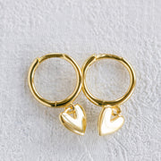 Little Heart of Mine Earrings (Gold)