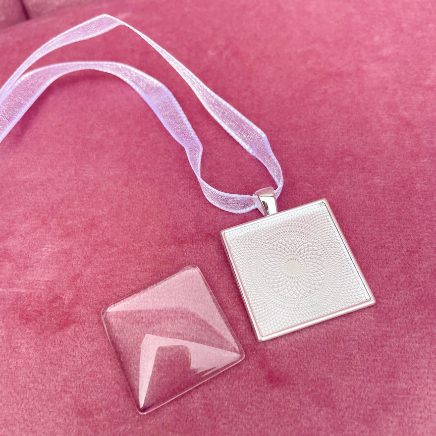 Square Charm (Silver)